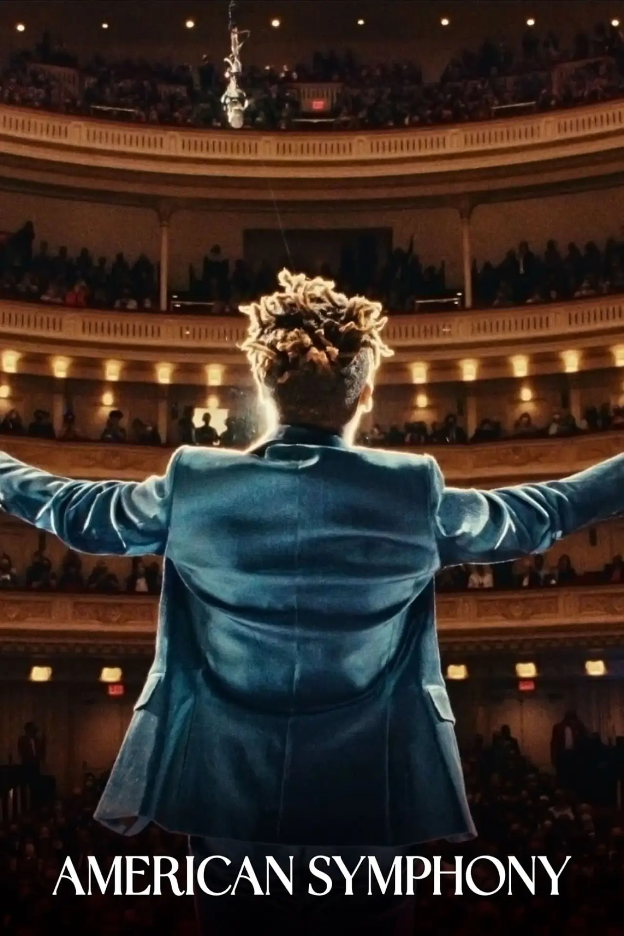 Plakat filmowy "Jon Batiste: Amerykańska symfonia"