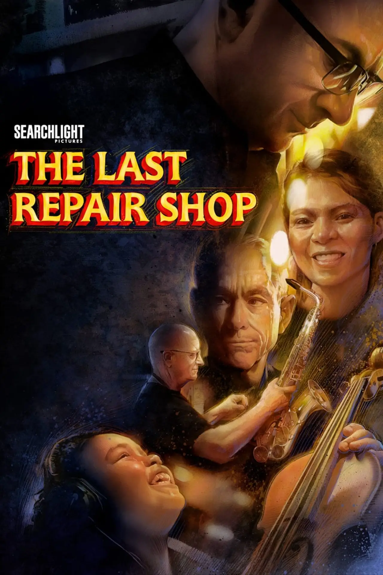 Plakat filmowy "Ostatni warsztat"