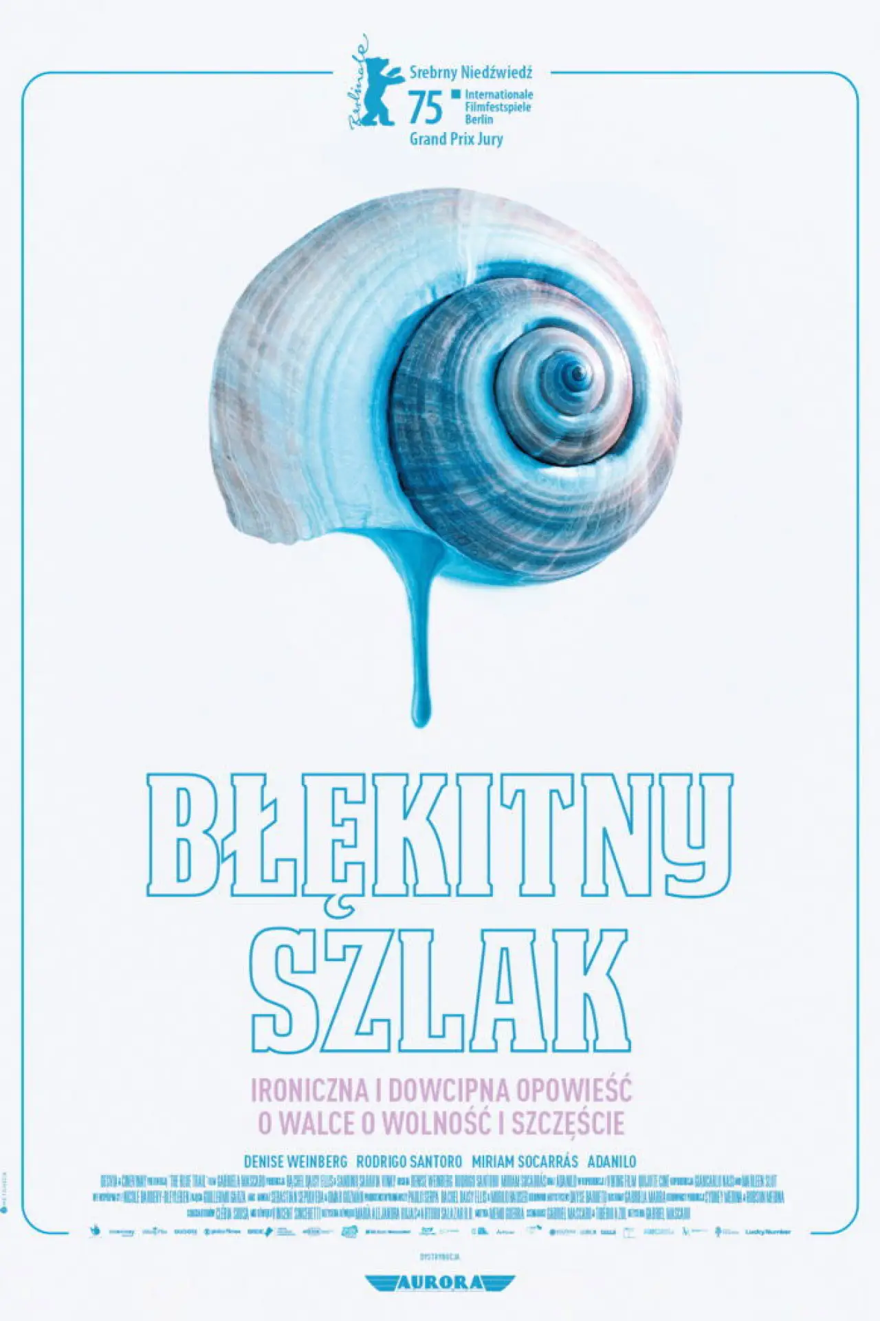 Plakat filmowy "Błękitny szlak"