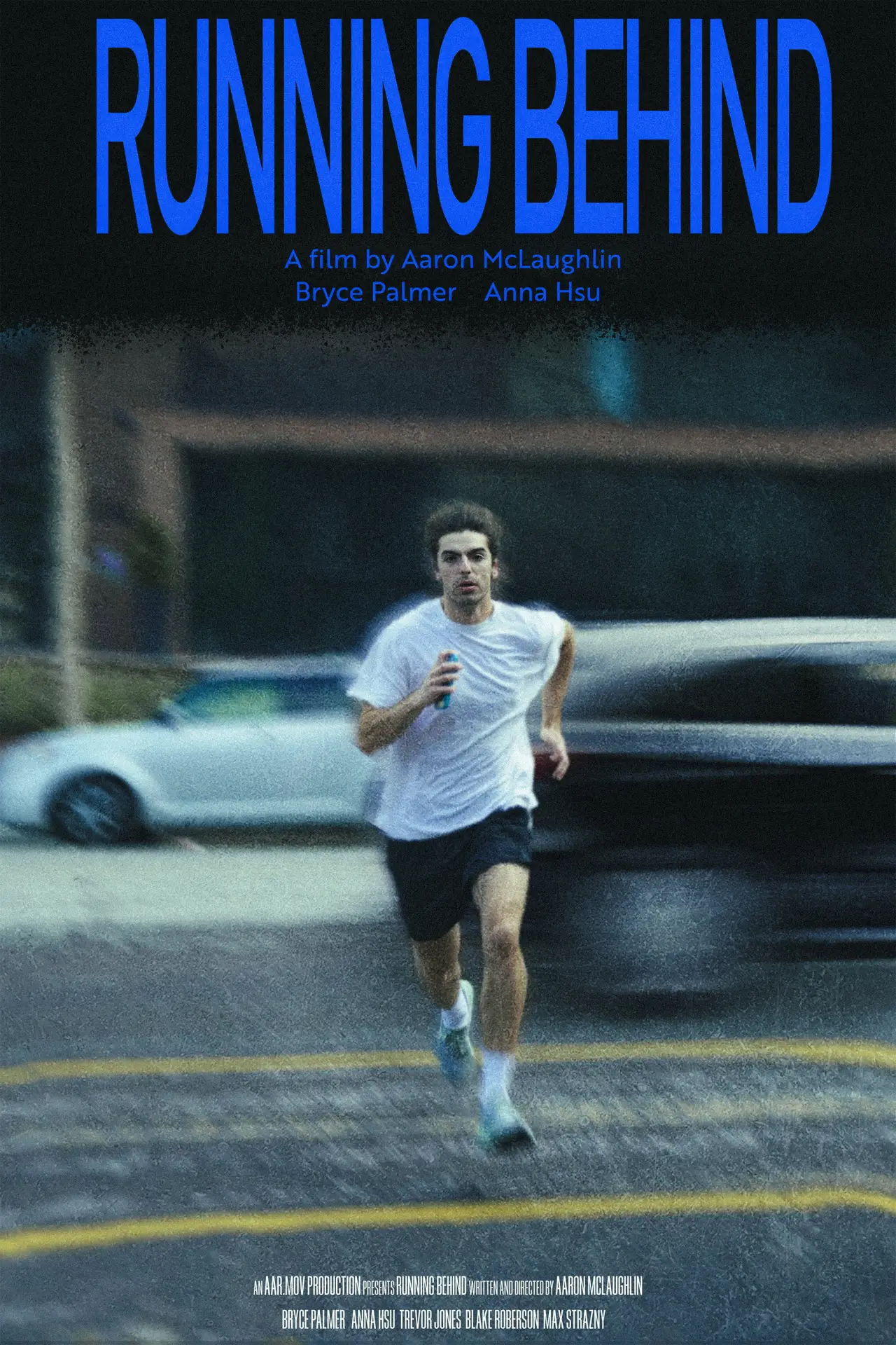 Plakat filmowy "Running Behind"