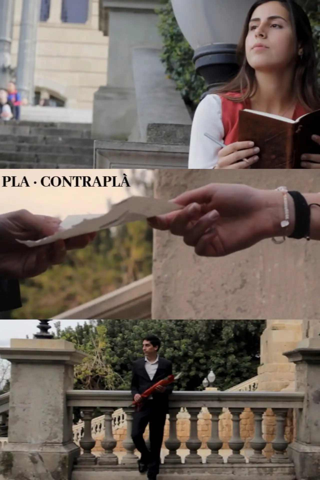 Plakat filmowy "PLA/CONTRAPLÀ"