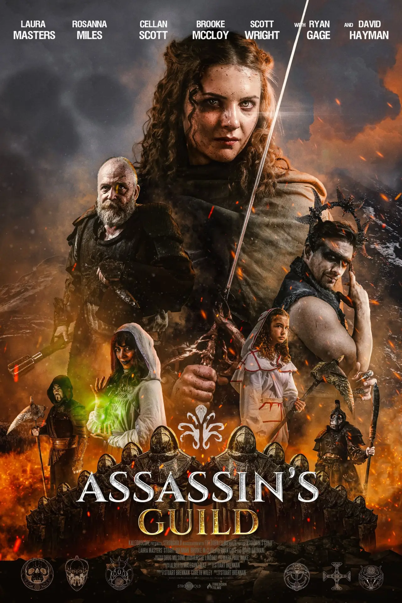 Plakat filmowy "Gildia zabójców"