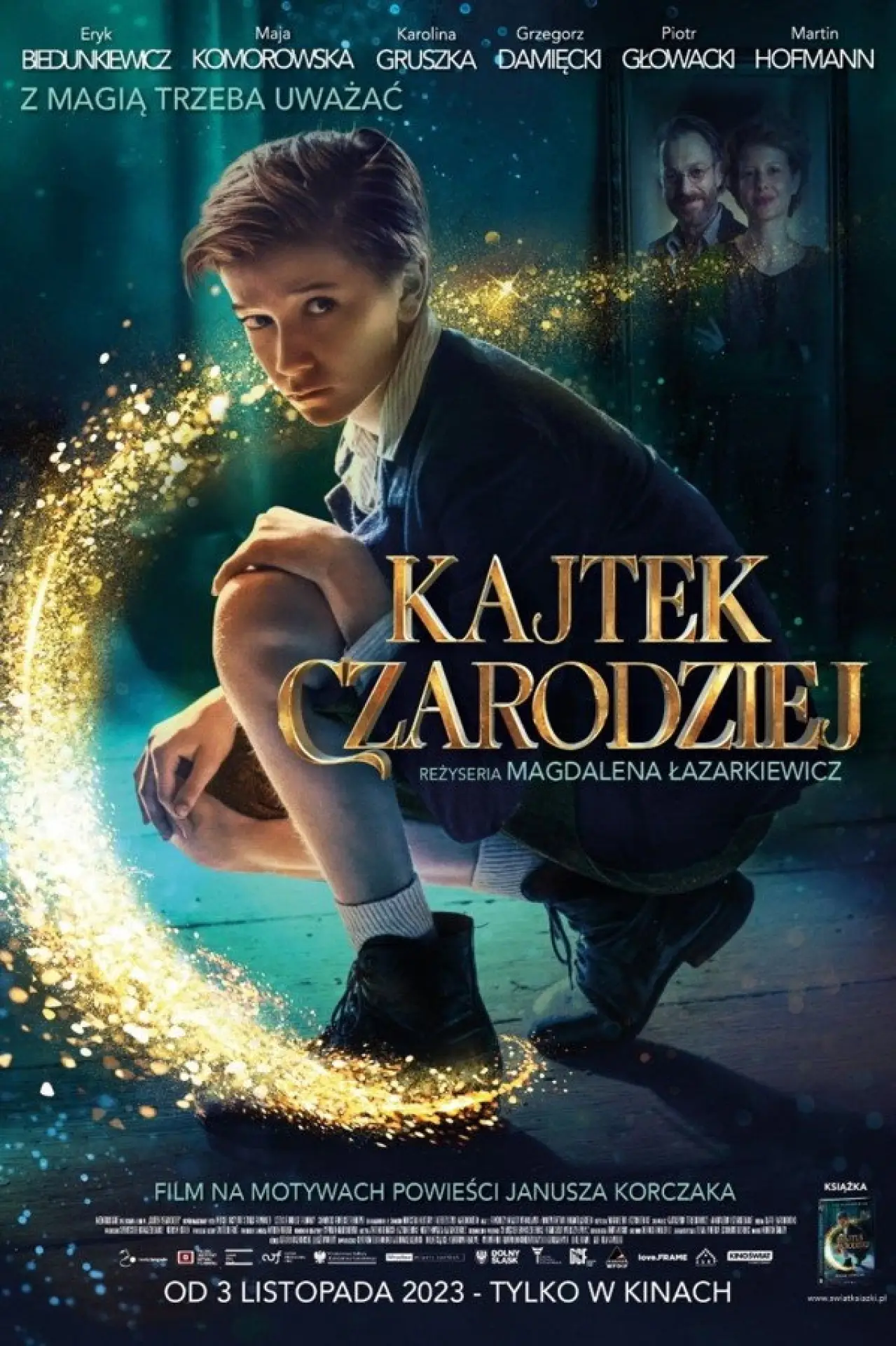 Plakat filmowy "Kajtek czarodziej"