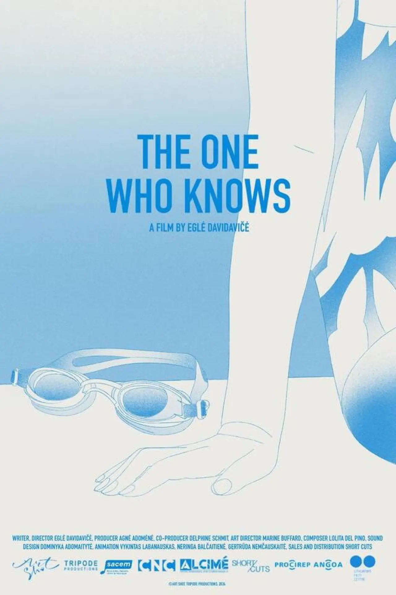 Plakat filmowy "Ta, kuri žino"