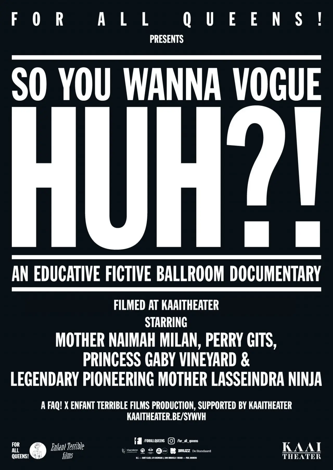 Plakat filmowy "So You Wanna Vogue Huh?!"