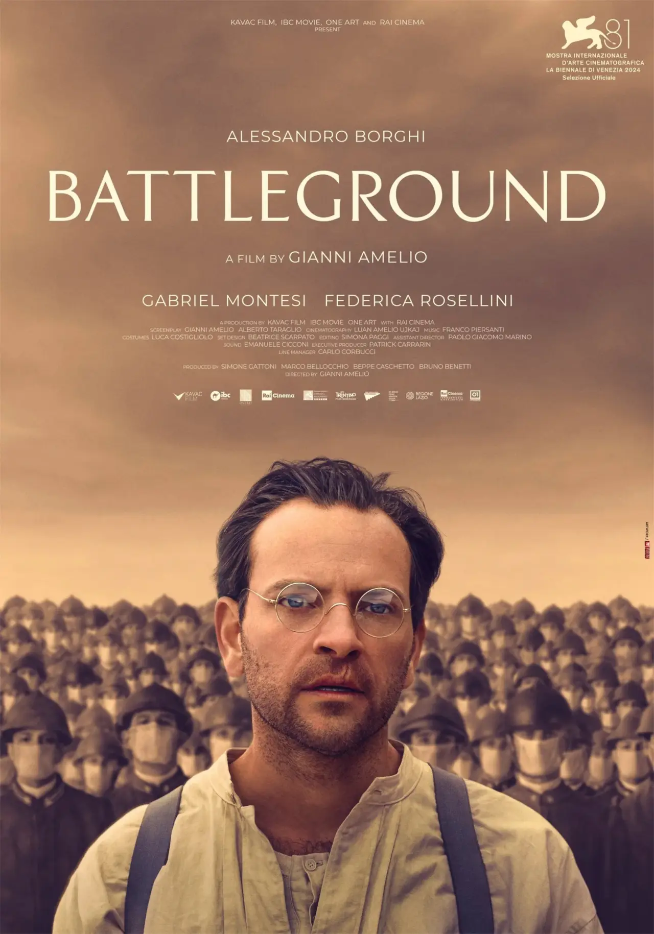 Plakat filmowy "Campo di battaglia"