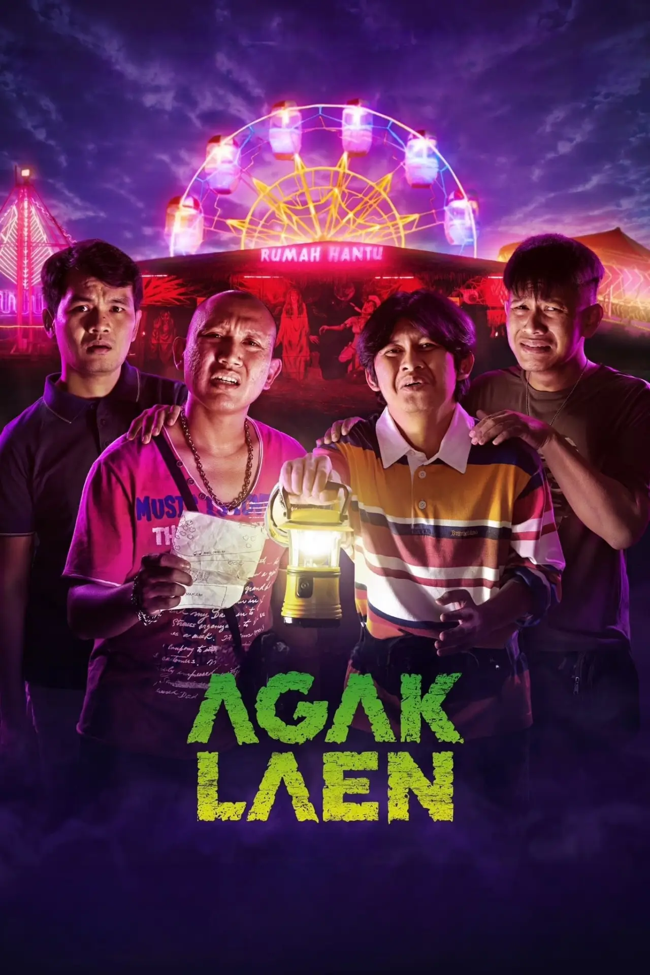 Plakat filmowy "Agak Laen"