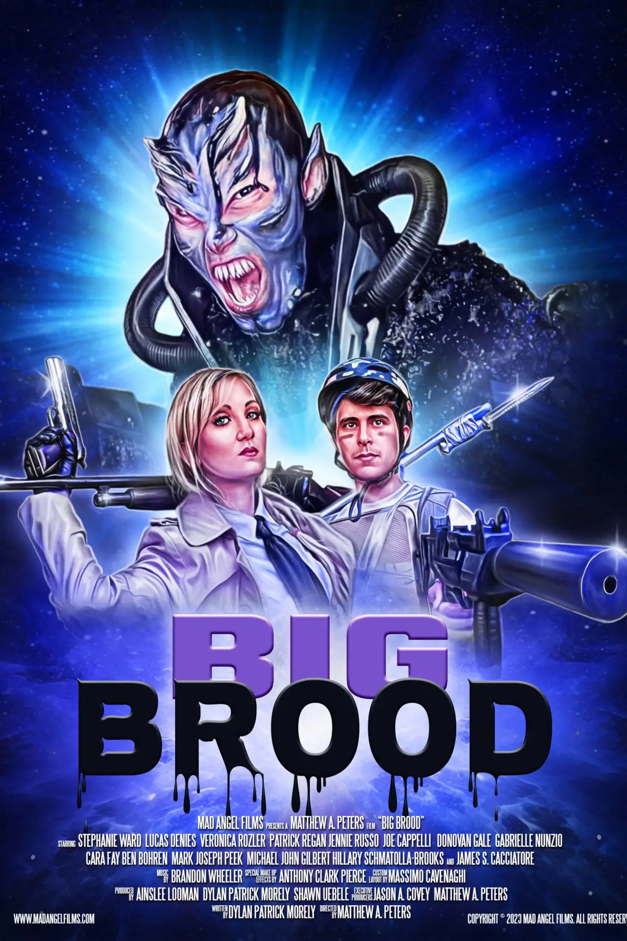 Plakat filmowy "Big Brood"