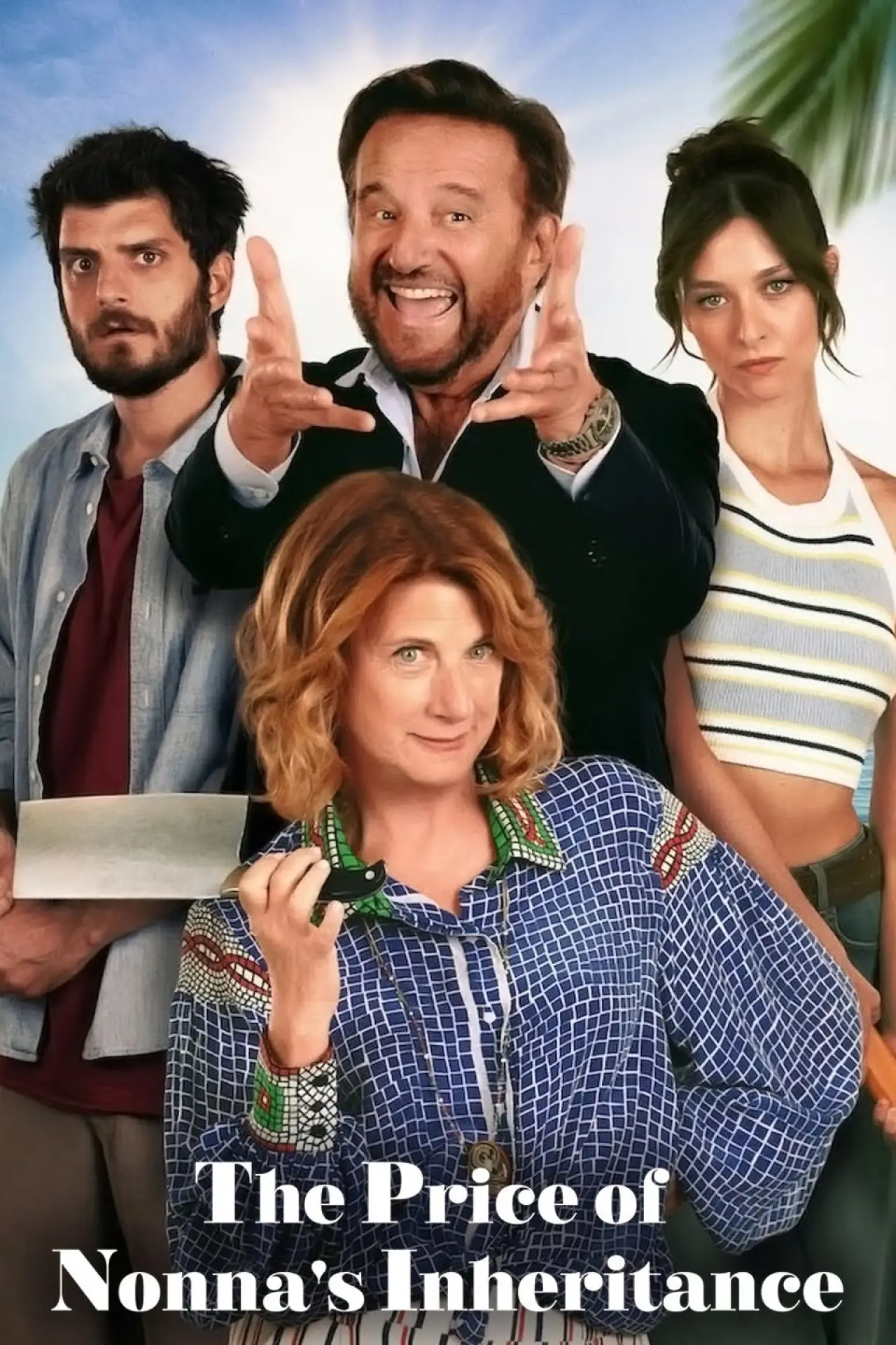 Plakat filmowy "Spadek za wszelką cenę"