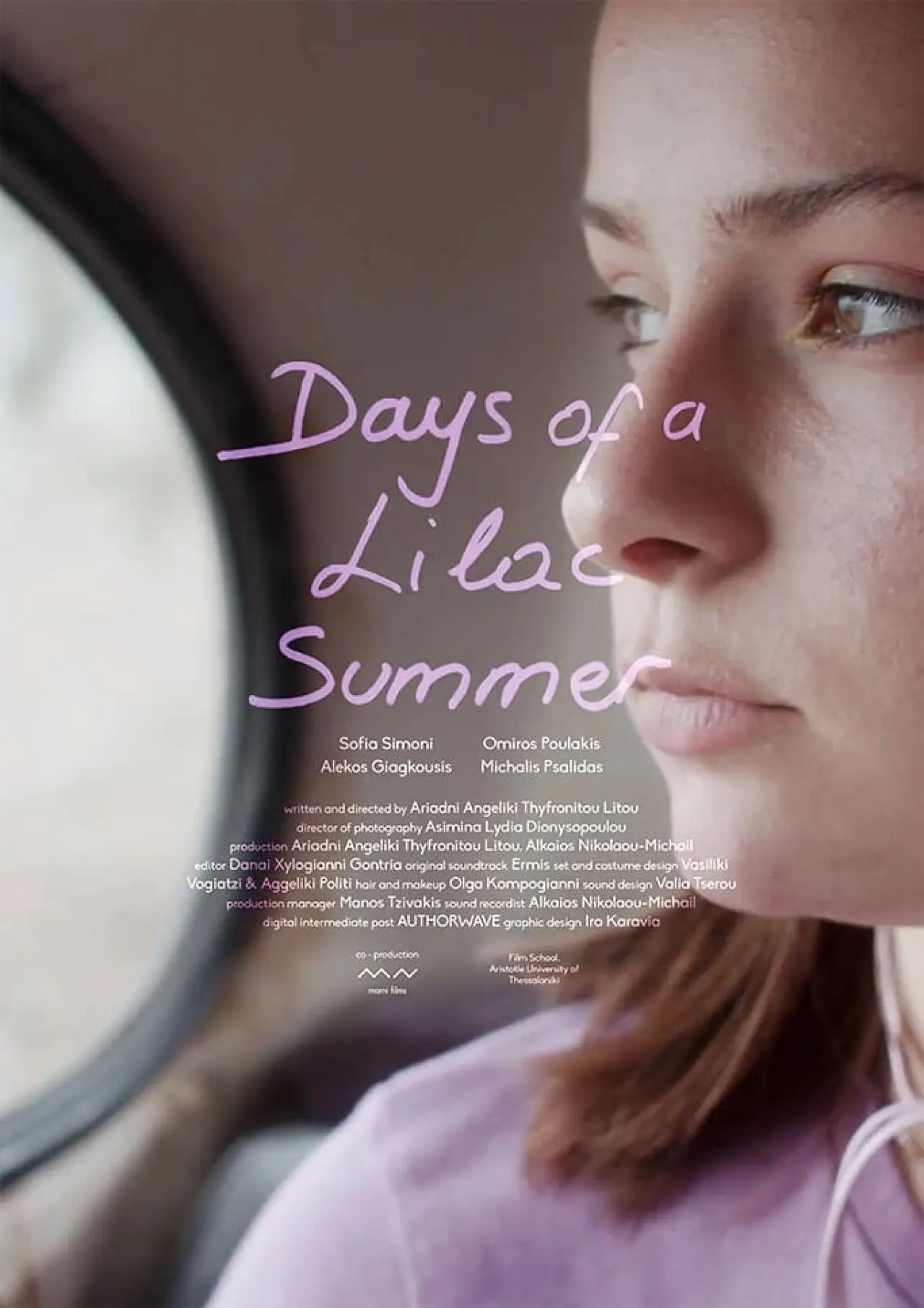 Plakat filmowy "Days of a Lilac Summer"