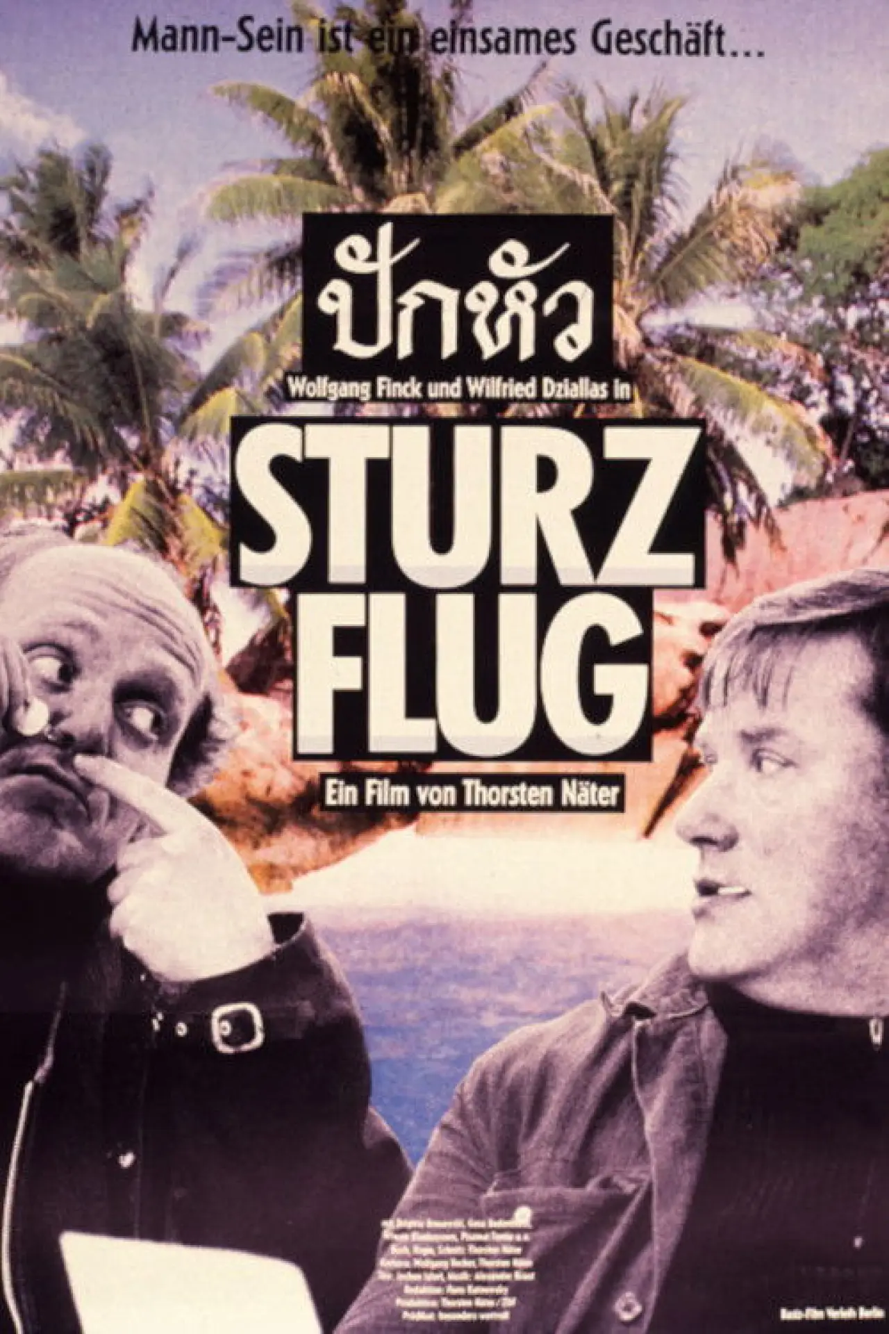 Plakat filmowy "Sturzflug"
