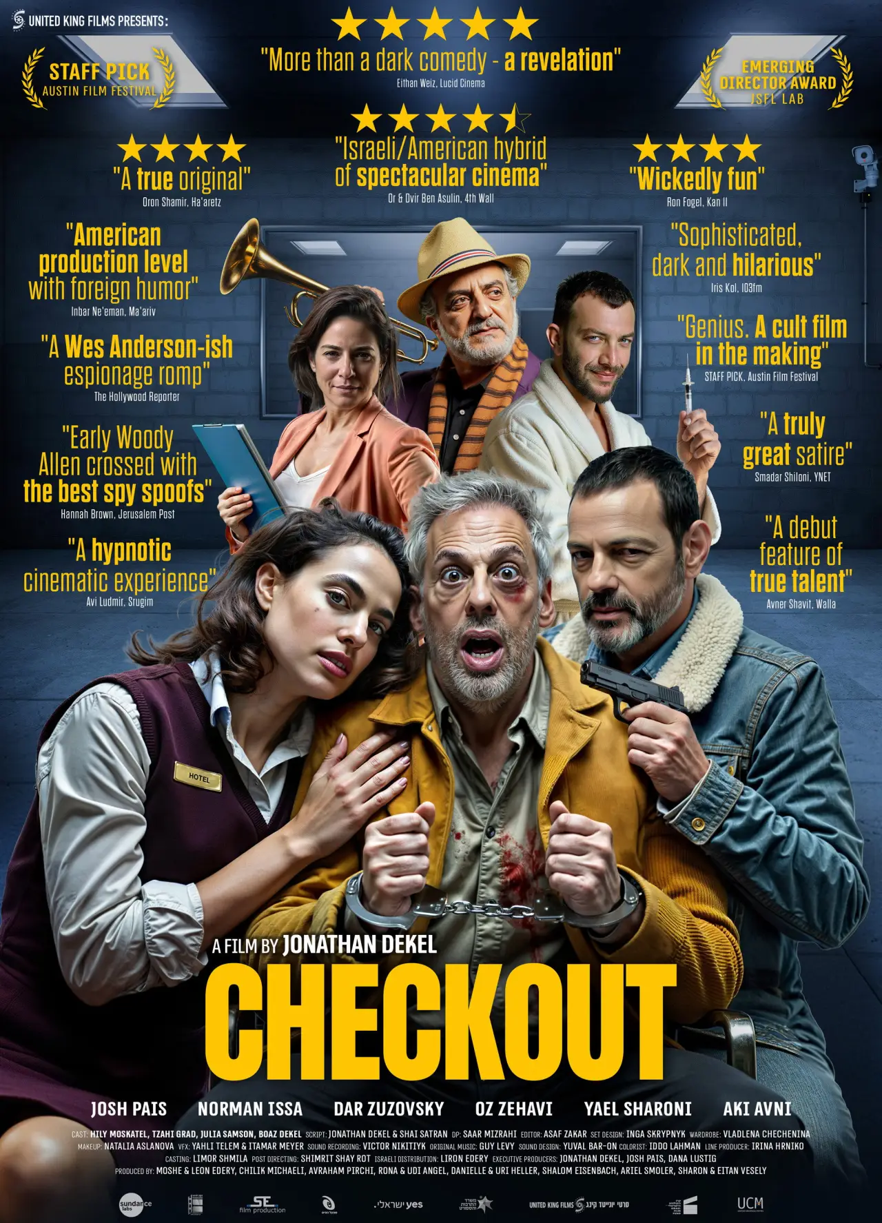 Plakat filmowy "צ