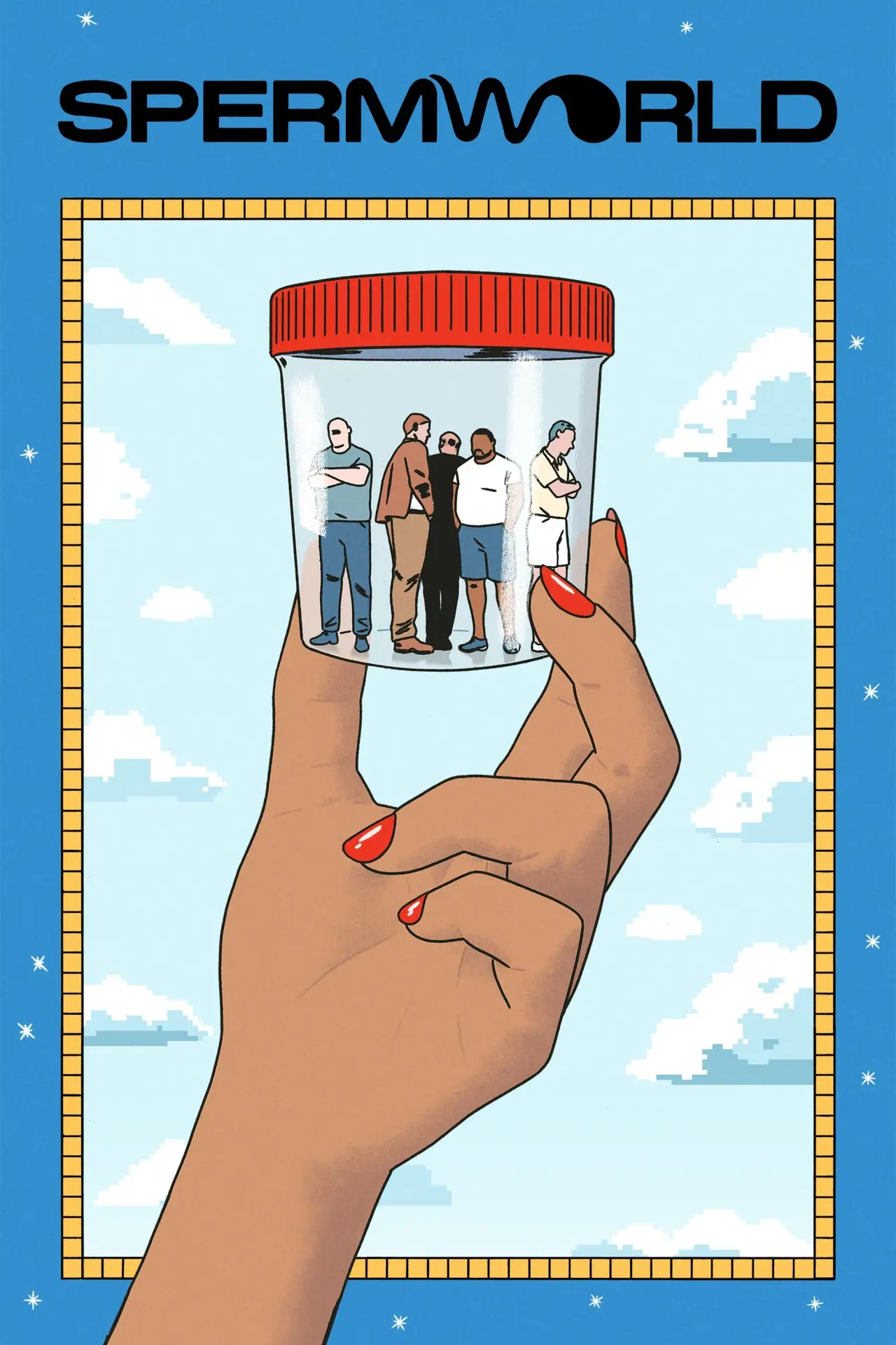 Plakat filmowy "SPERMWORLD"
