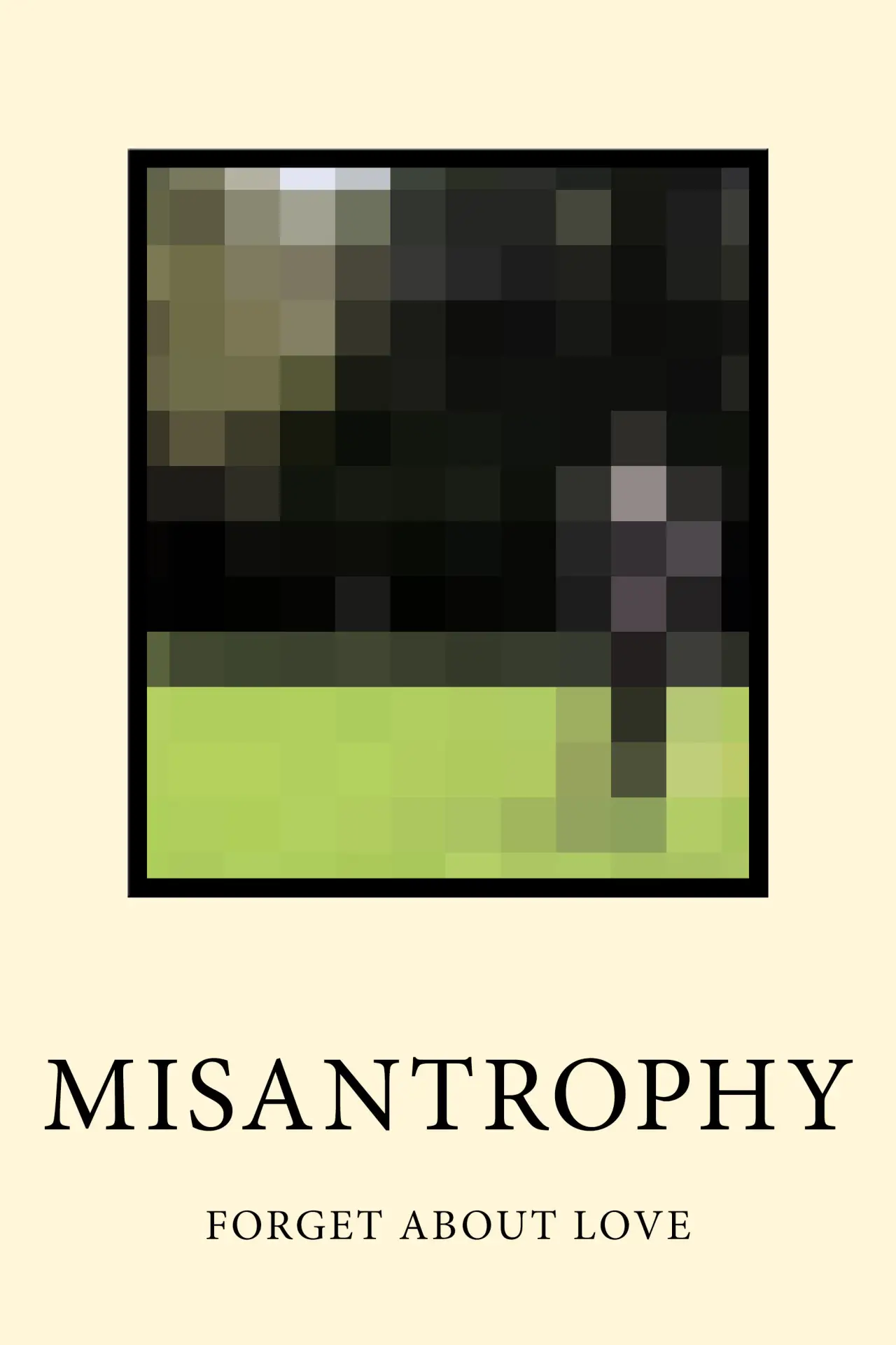 Plakat filmowy "Misantropia"
