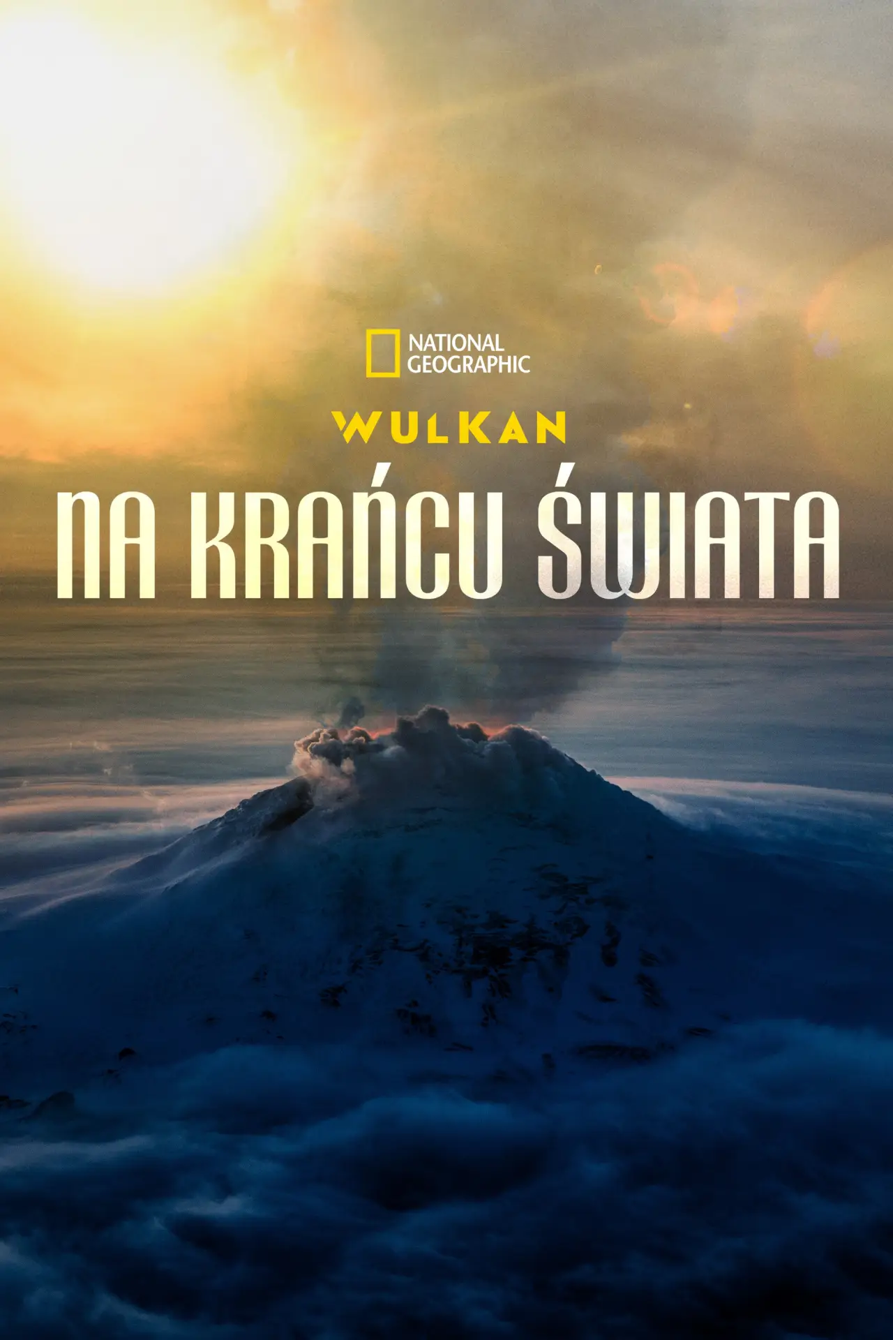 Plakat filmowy "Wulkan na krańcu świata"