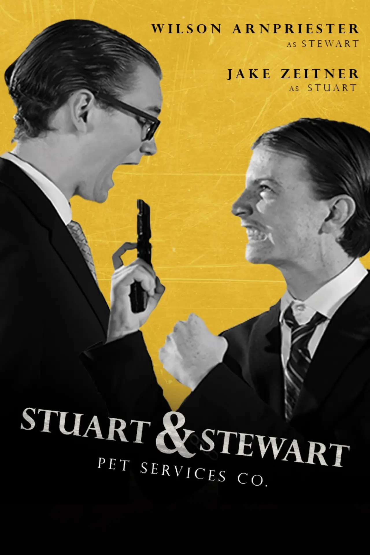 Plakat filmowy "Stuart & Stewart Pet Services Co."