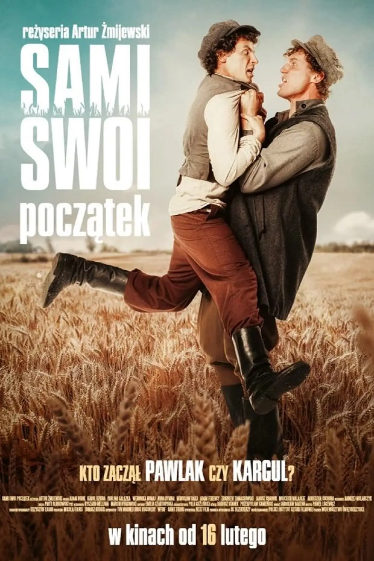 Plakat filmowy "Sami swoi. Początek"