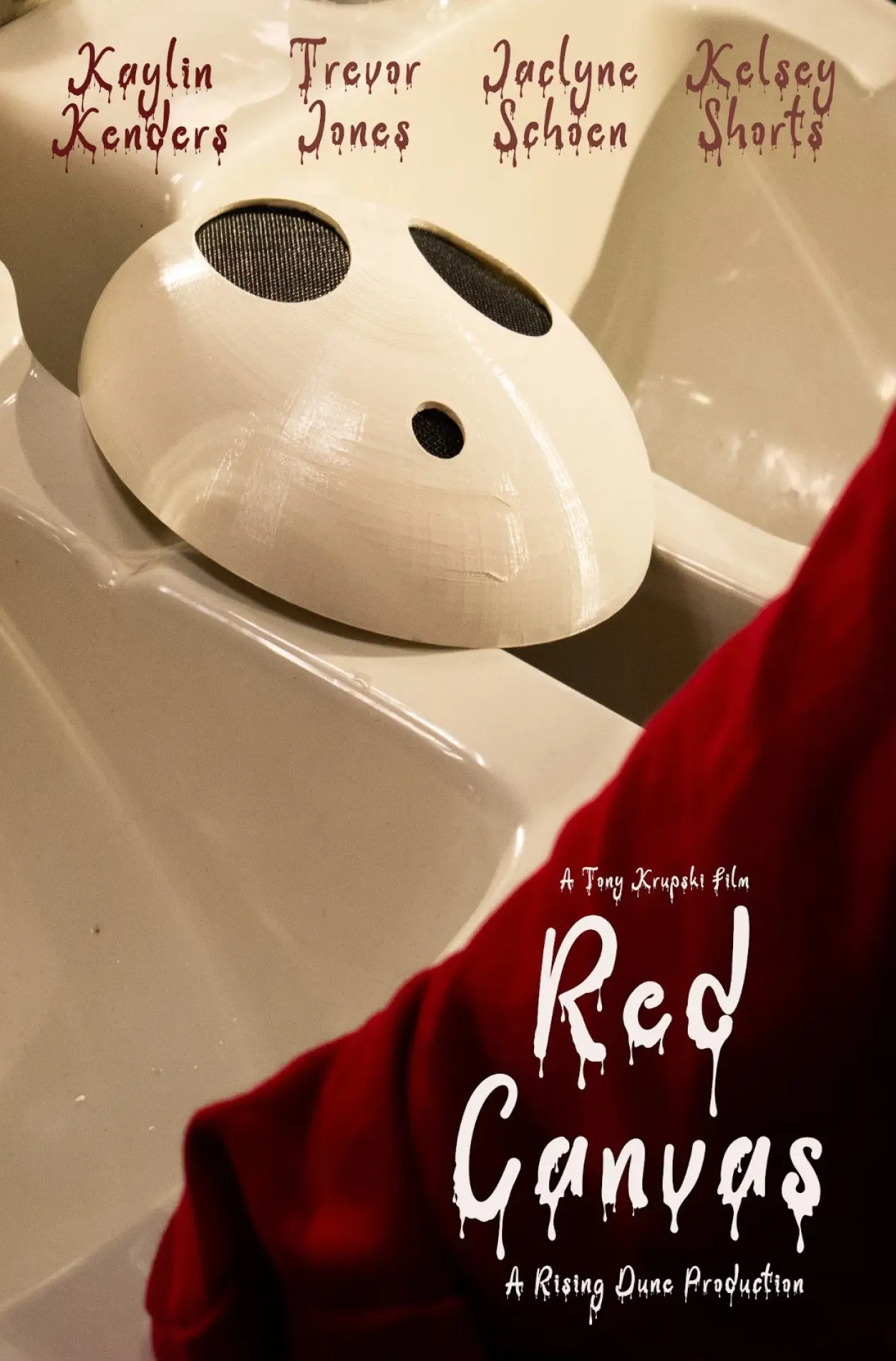 Plakat filmowy "Red Canvas"