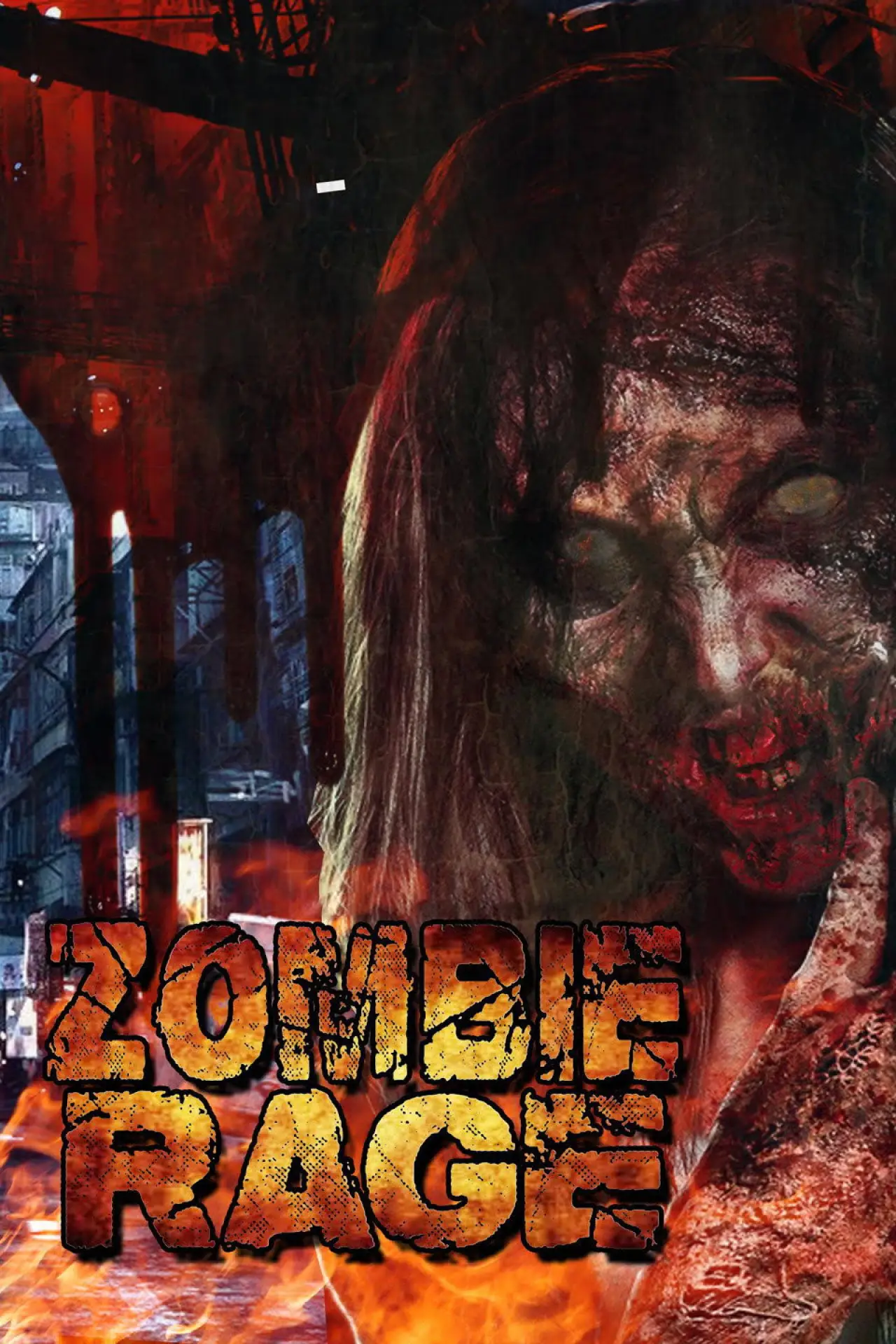 Plakat filmowy "Zombie Rage"