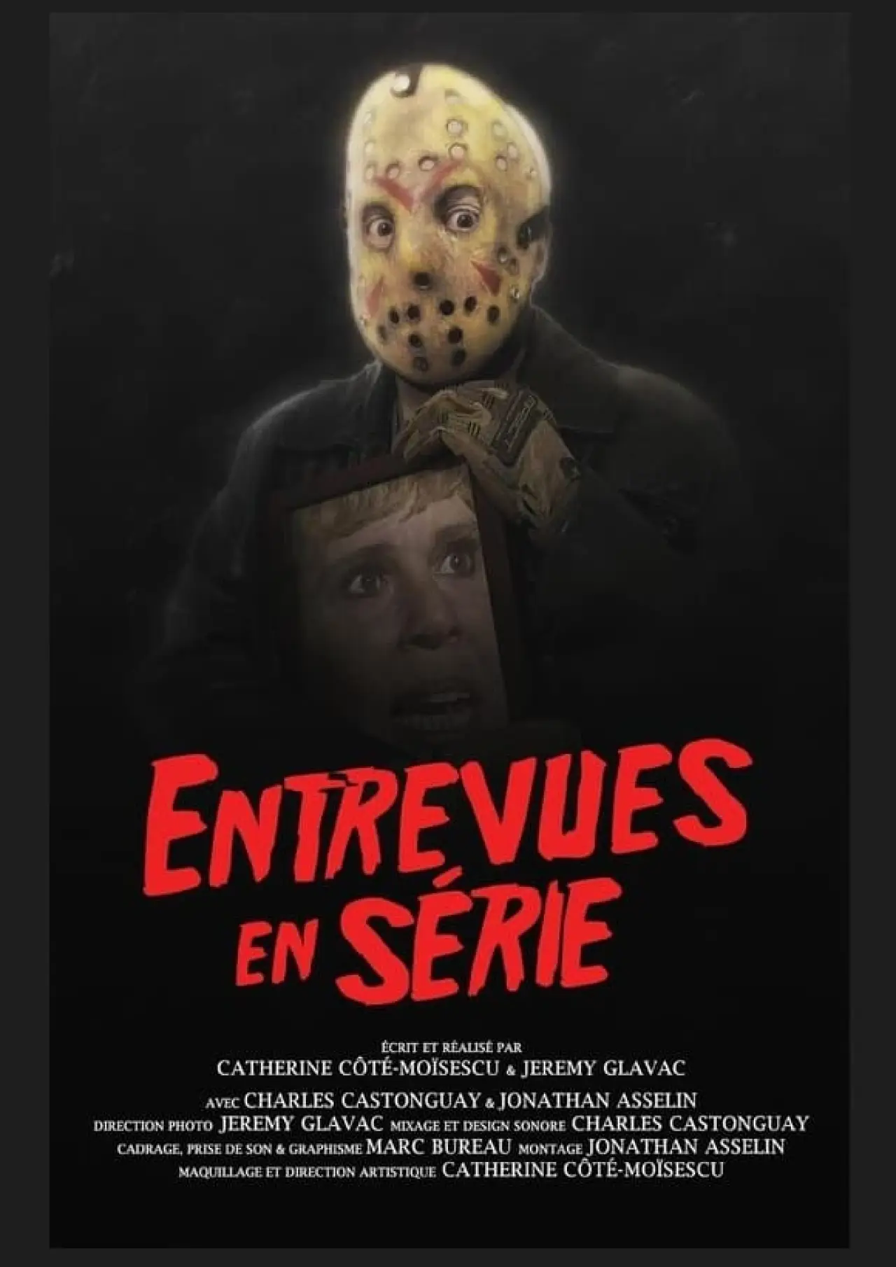 Plakat filmowy "Entrevues en série"