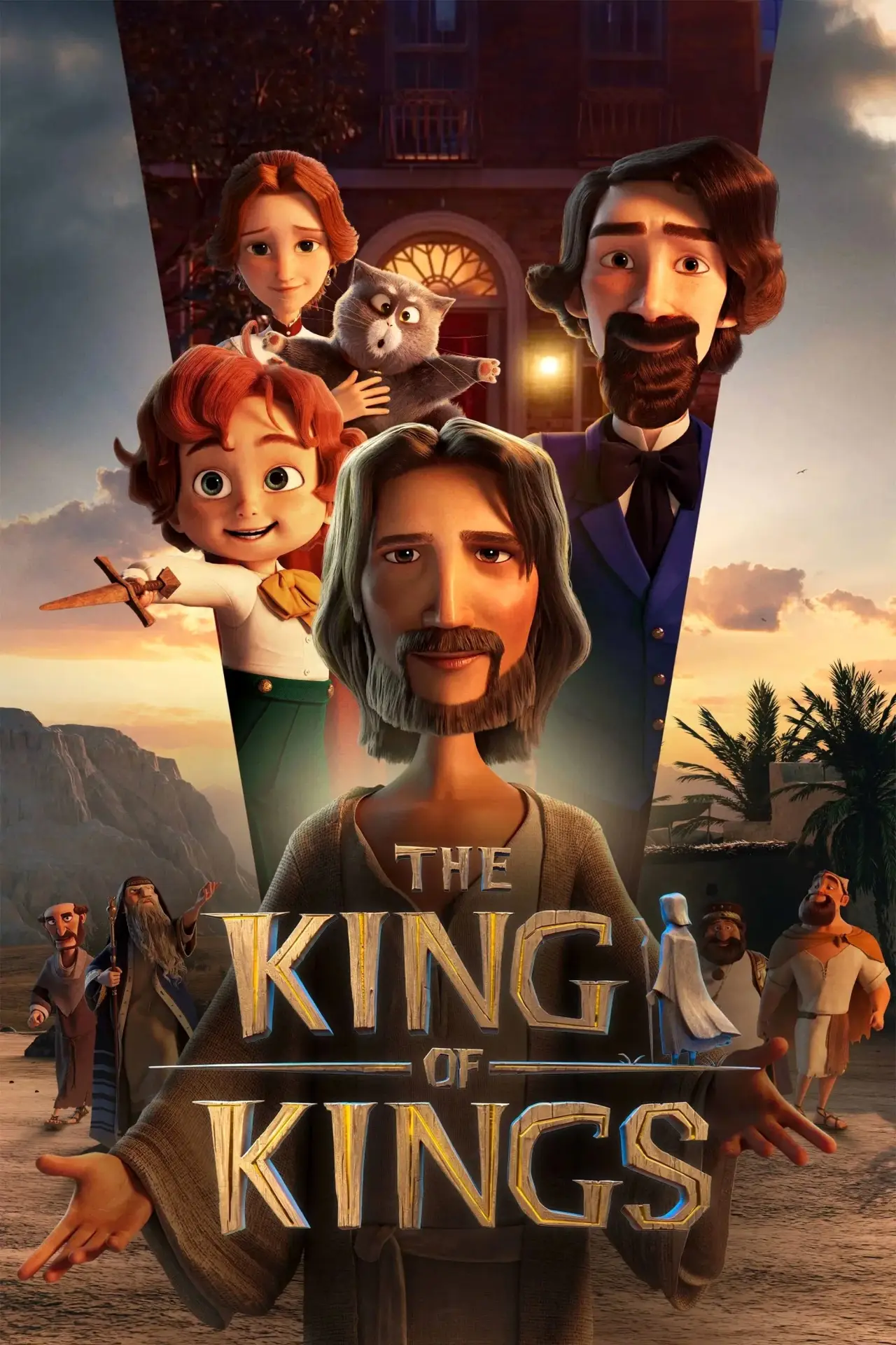 Plakat filmowy "The King of Kings"