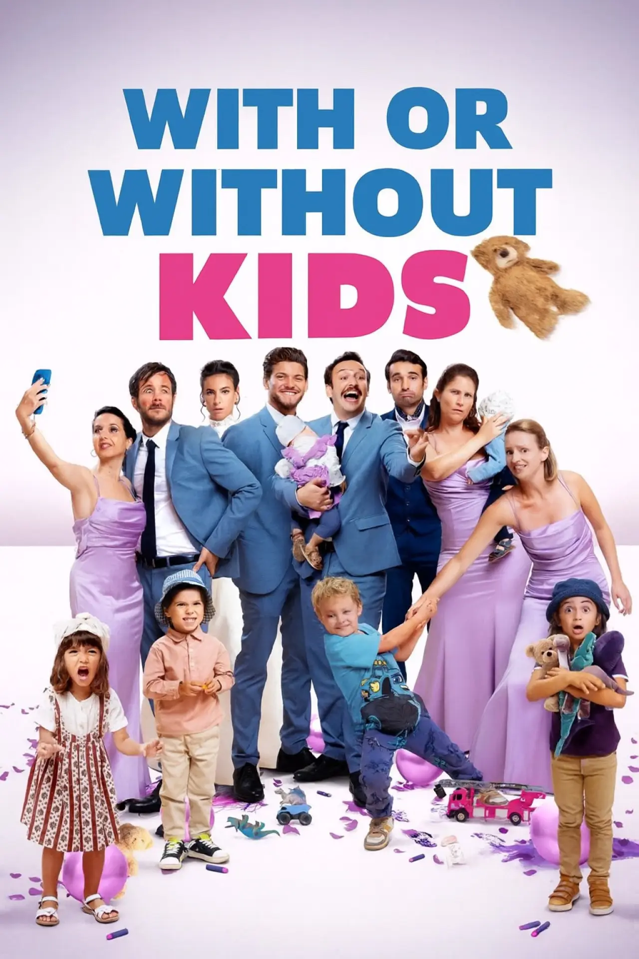 Plakat filmowy "Avec ou sans enfants ?"