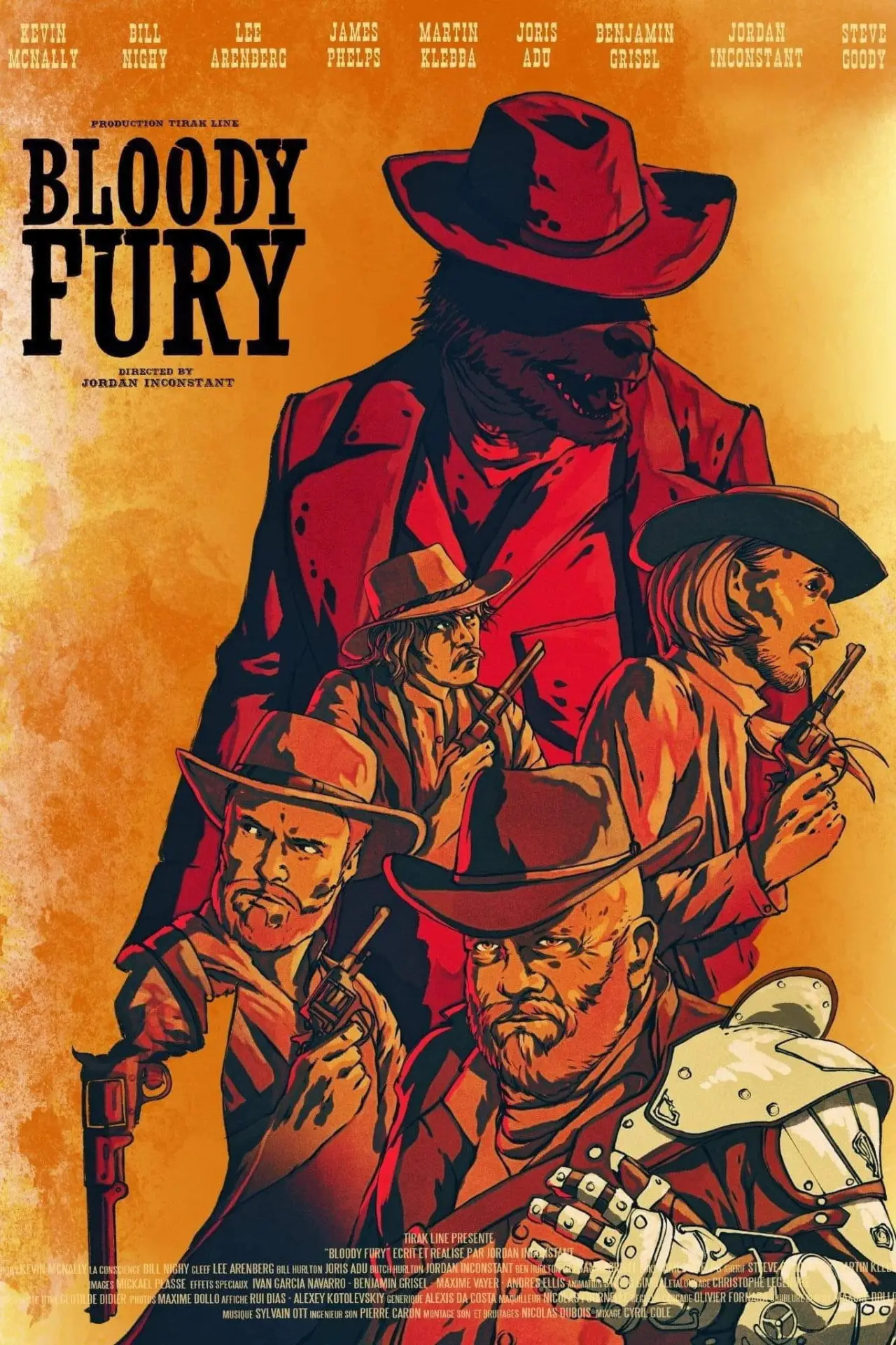 Plakat filmowy "Bloody Fury"