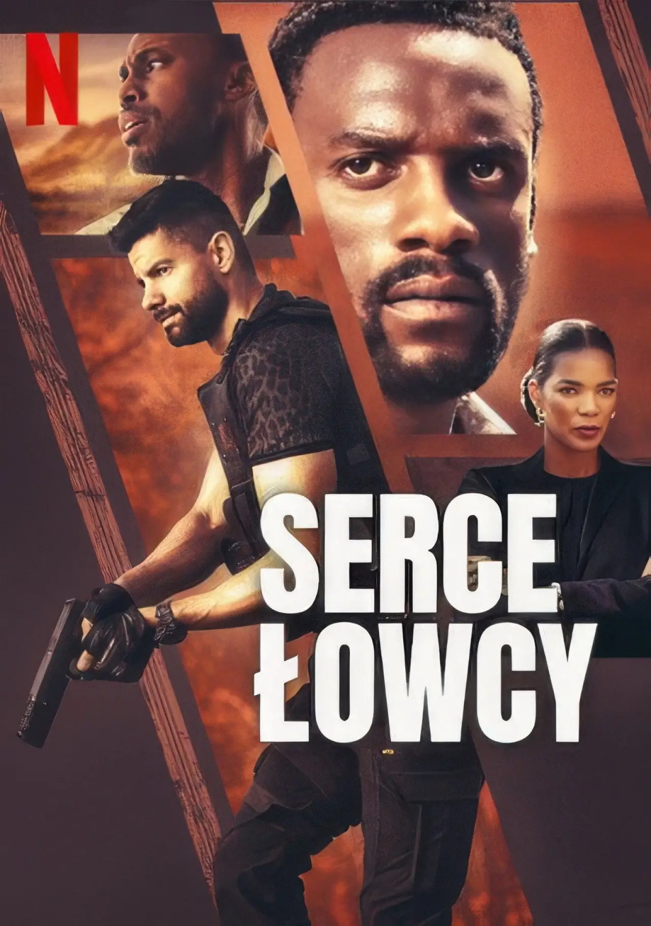 Plakat filmowy "Serce łowcy"