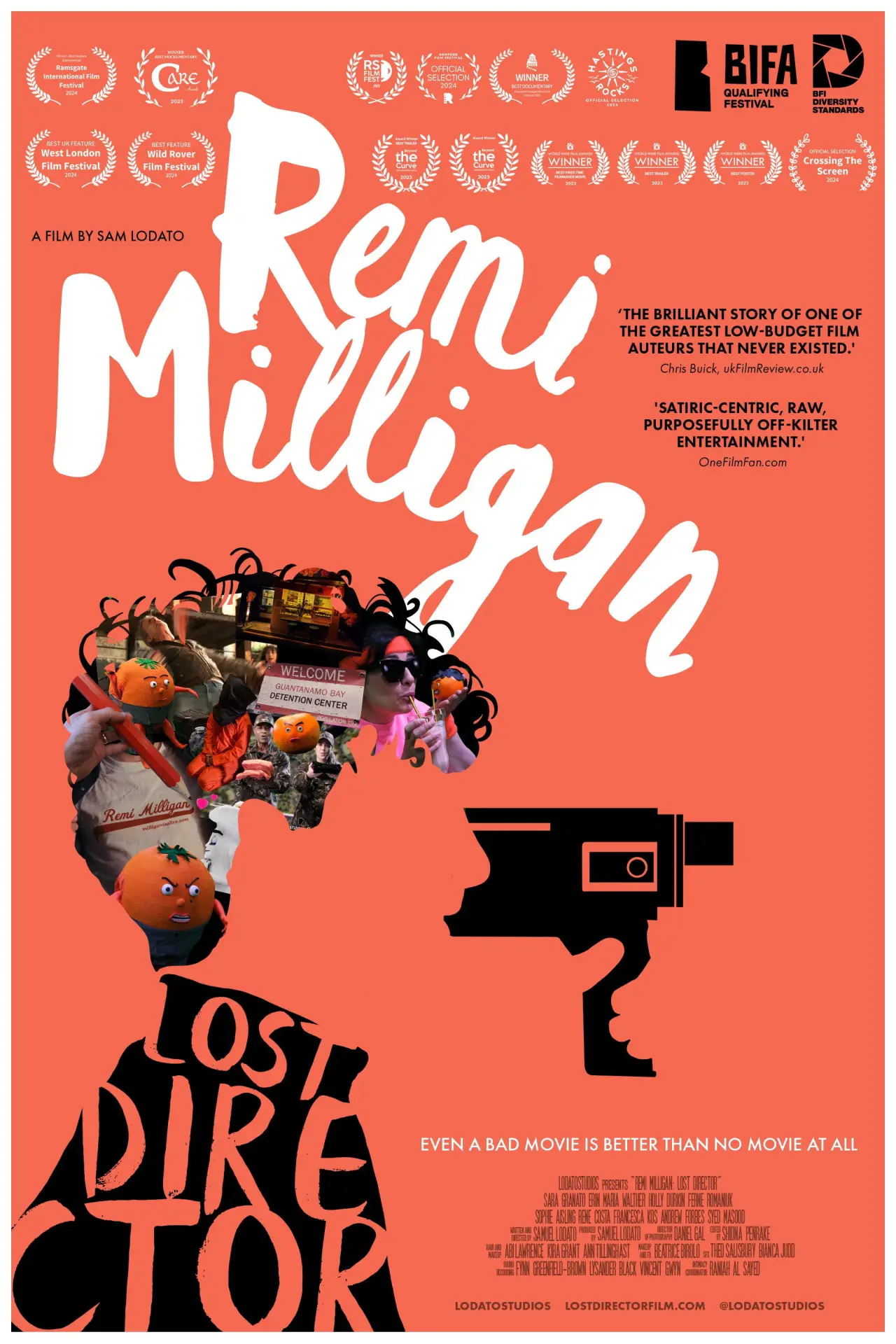 Plakat filmowy "Remi Milligan: Lost Director"