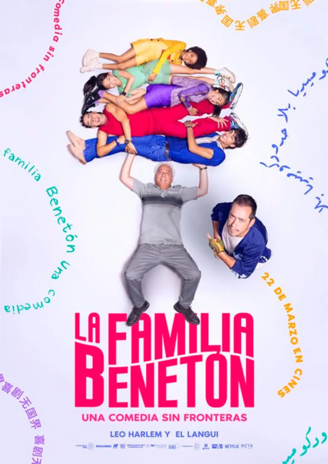 Plakat filmowy "La familia Benetón"