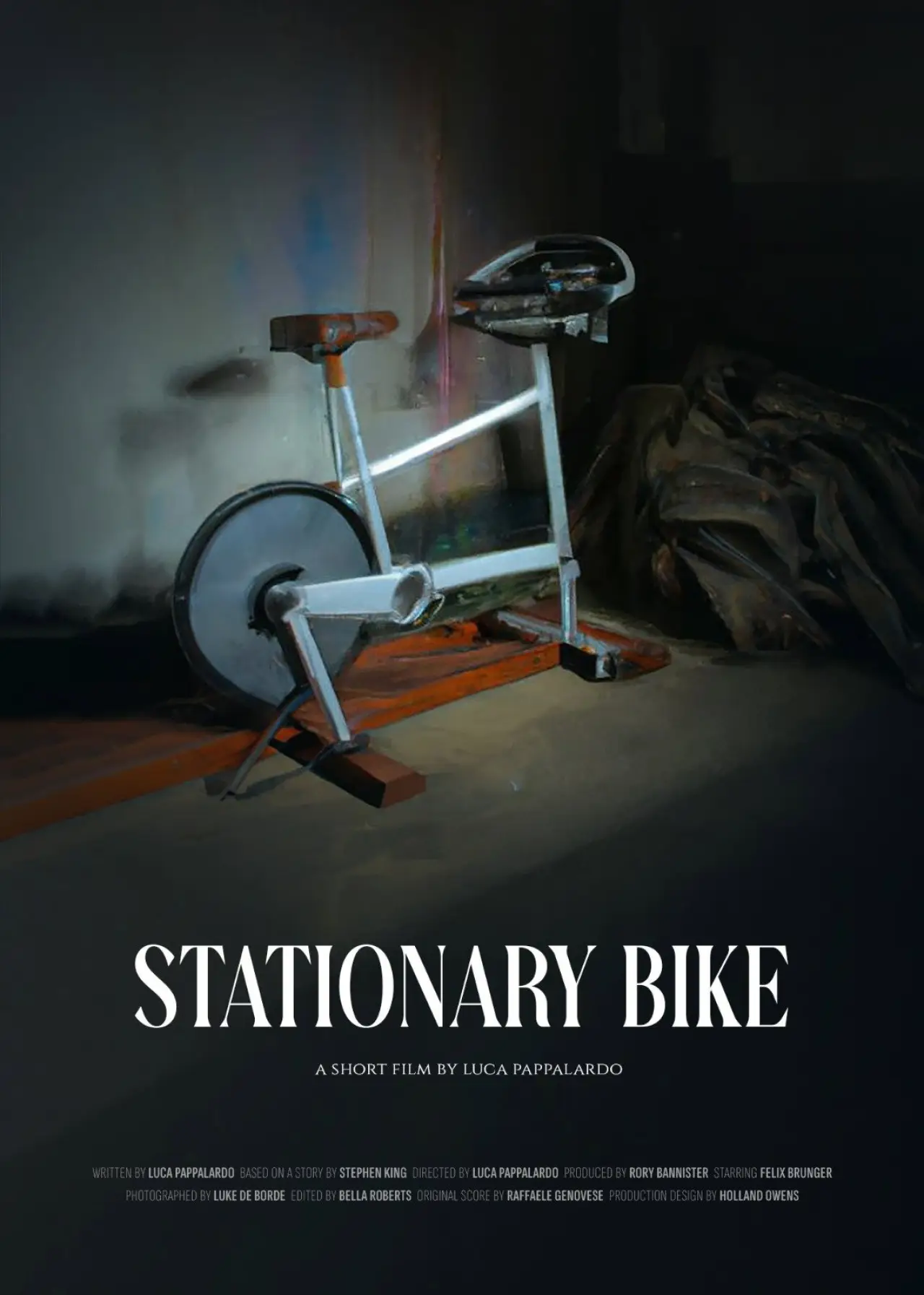 Plakat filmowy "Stationary Bike"
