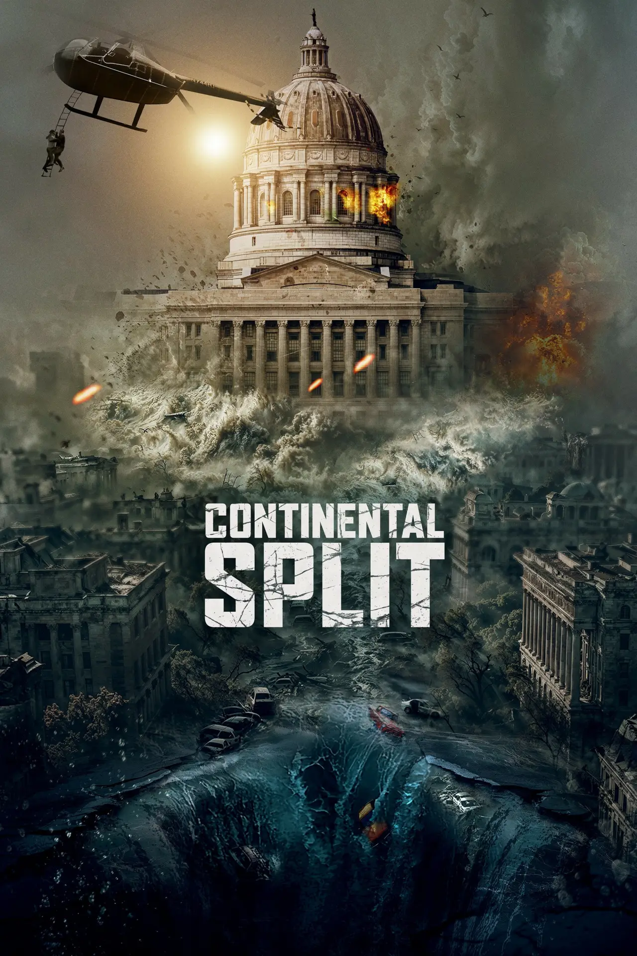 Plakat filmowy "Wielki uskok"