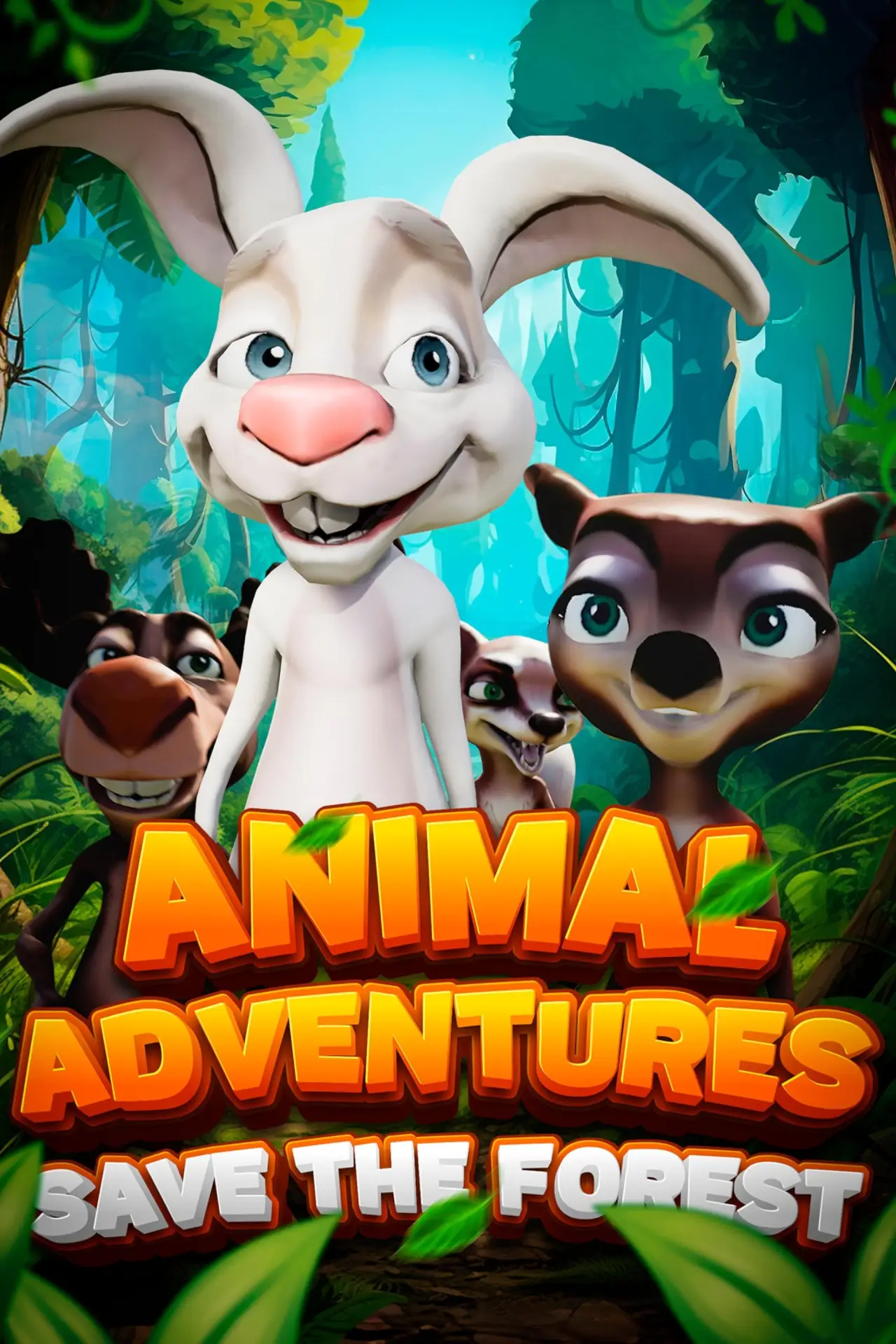 Plakat filmowy "Animal Adventures: Save The Forest"