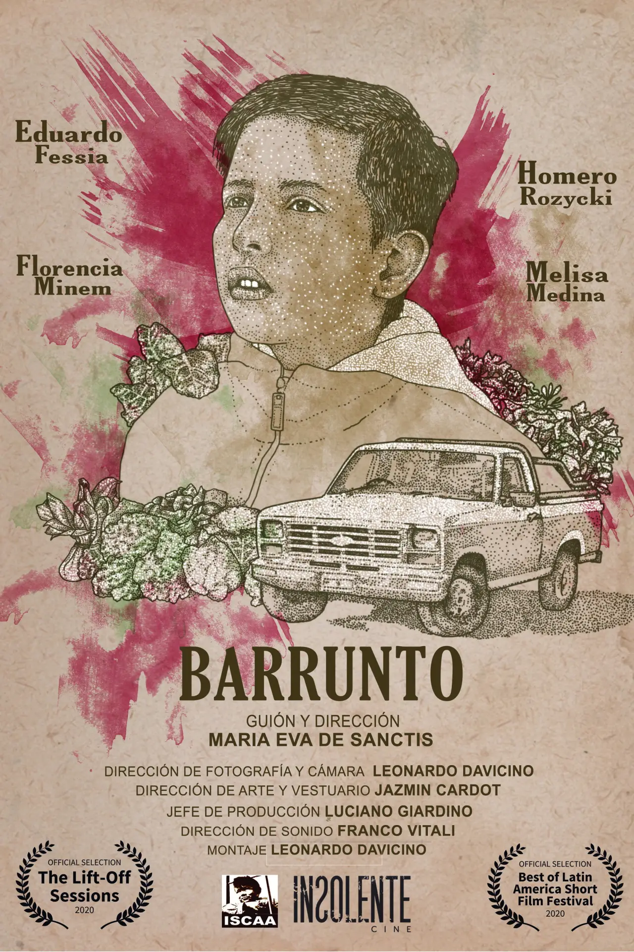 Plakat filmowy "Barrunto"