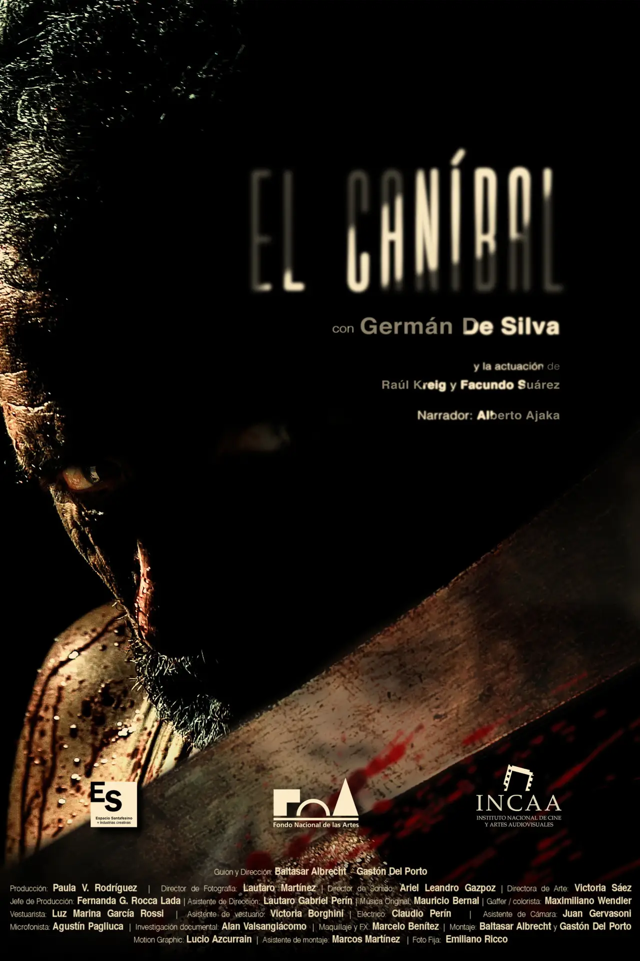 Plakat filmowy "El caníbal"