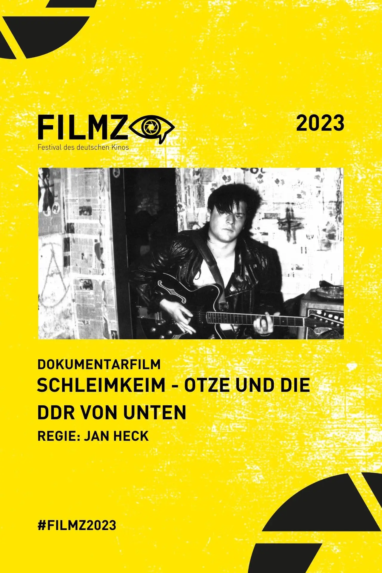 Plakat filmowy "Schleimkeim - Otze und die DDR von unten"