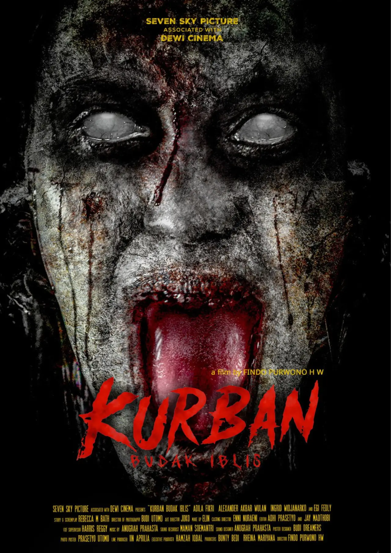 Plakat filmowy "Kurban: Budak Iblis"