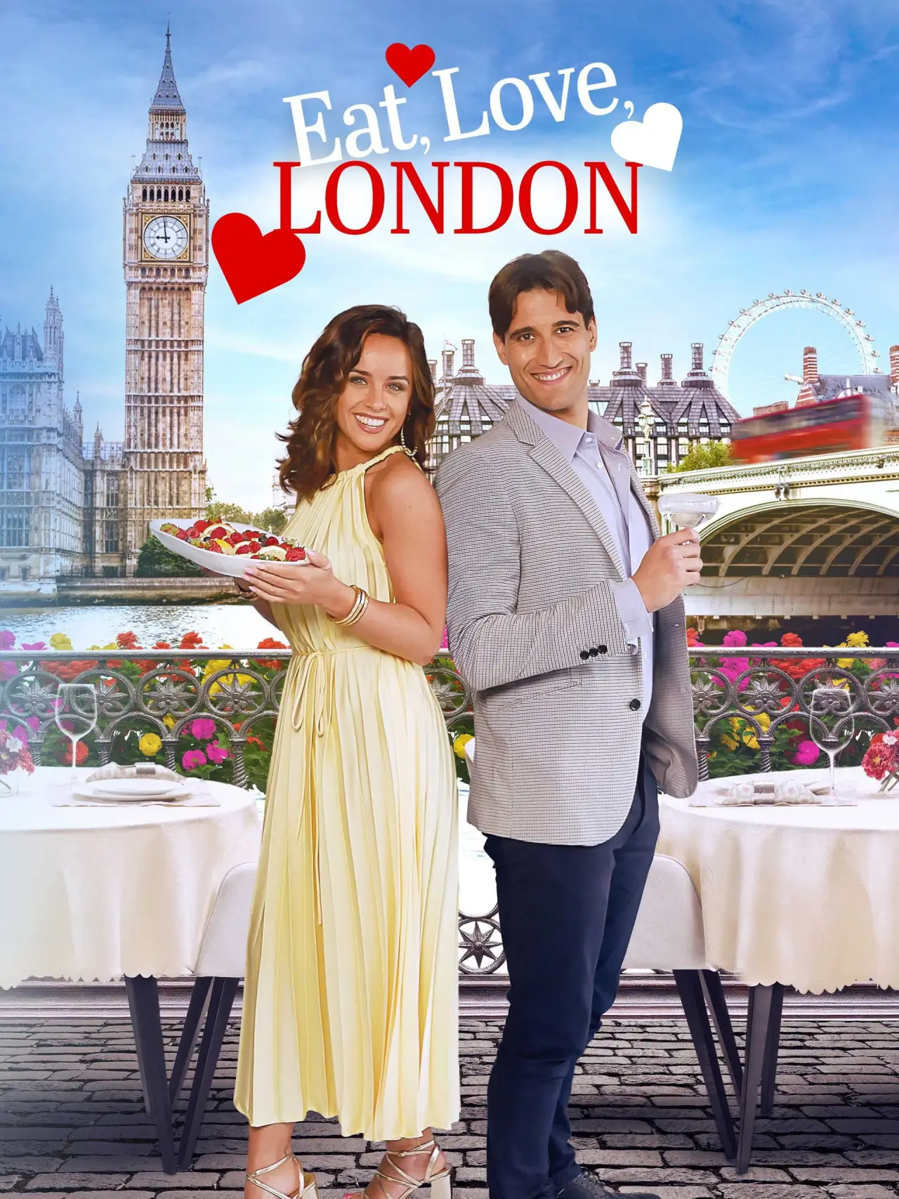 Plakat filmowy "Eat, Love, London"