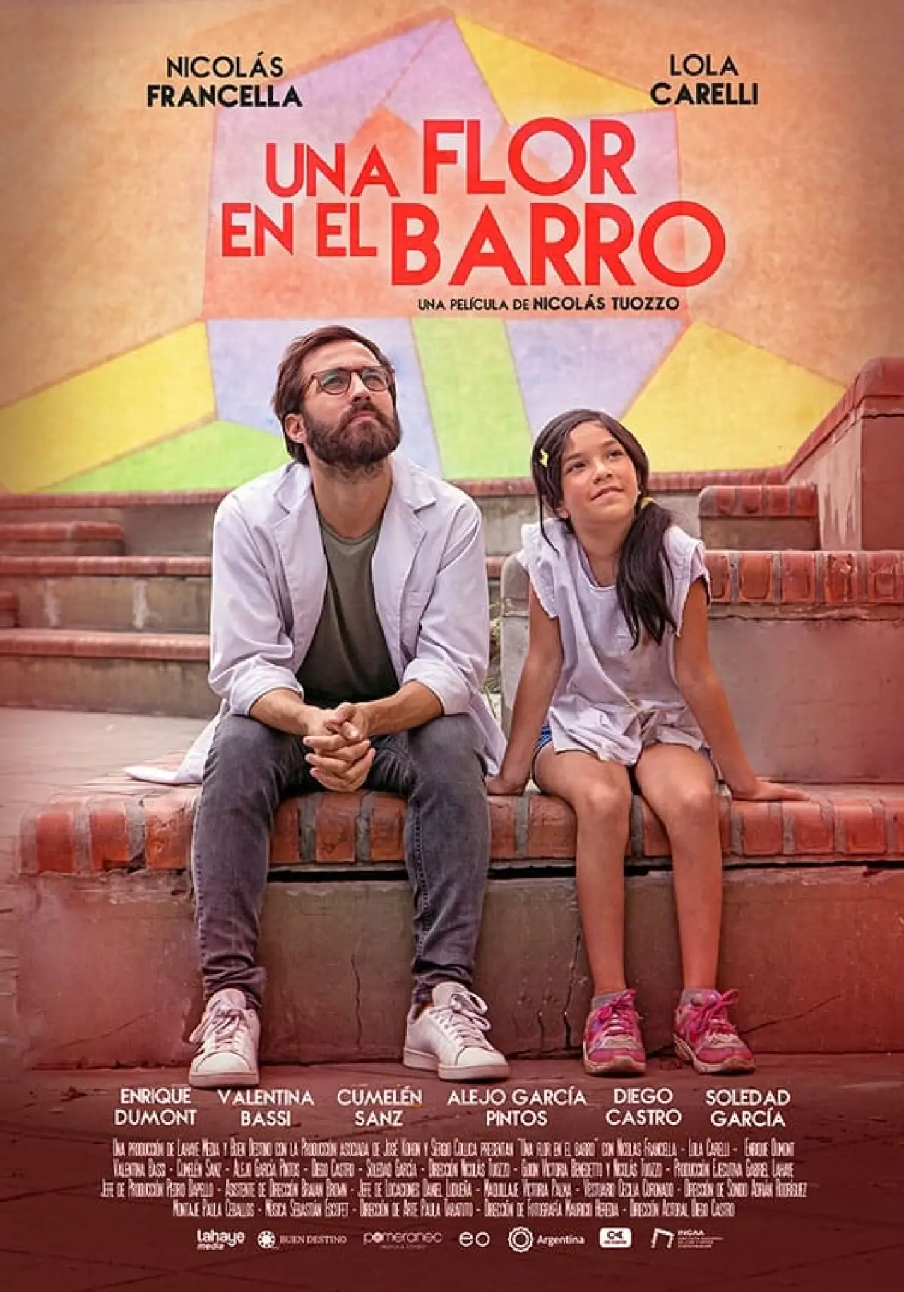 Plakat filmowy "Una flor en el barro"