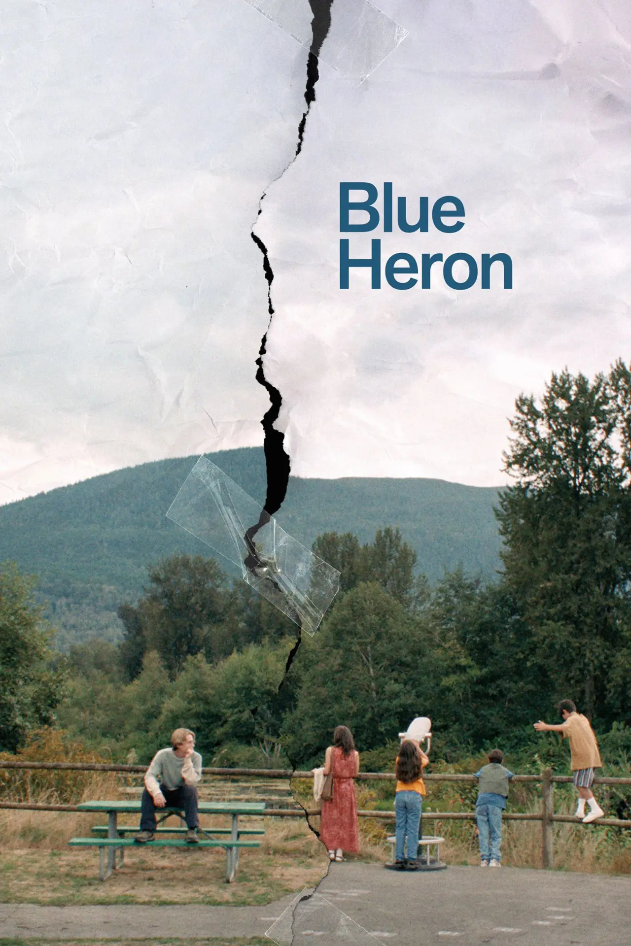 Plakat filmowy "Blue Heron"