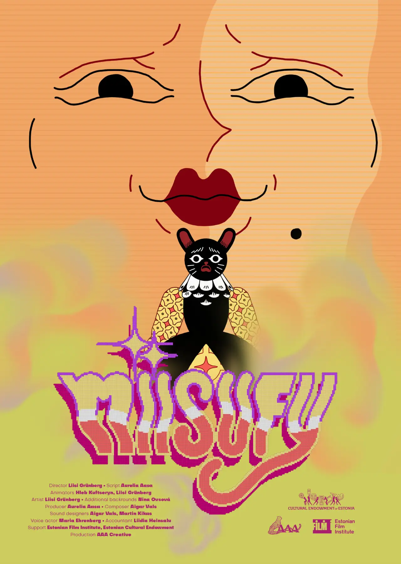 Plakat filmowy "Miisufy"