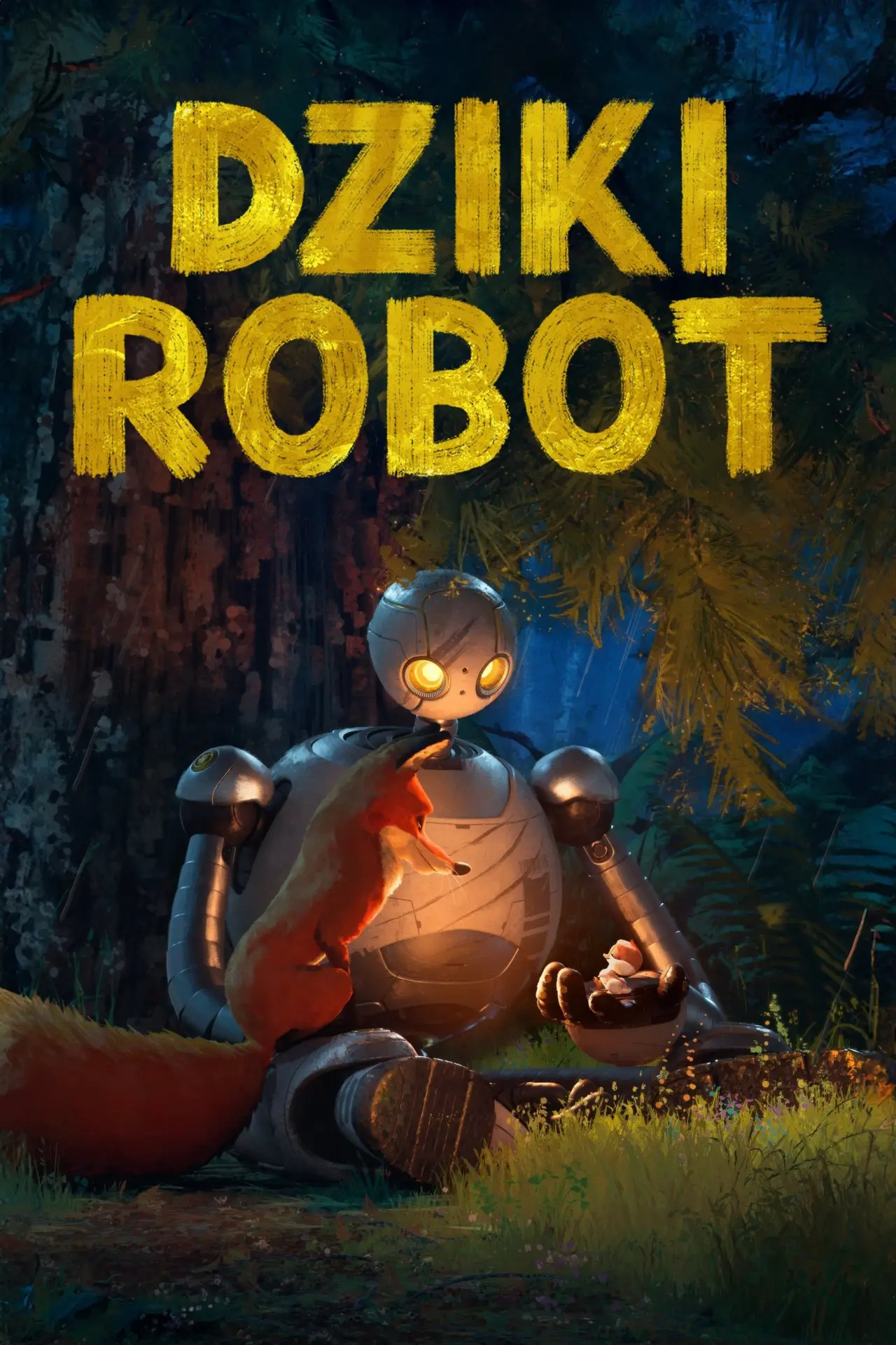 Plakat filmowy "Dziki robot"