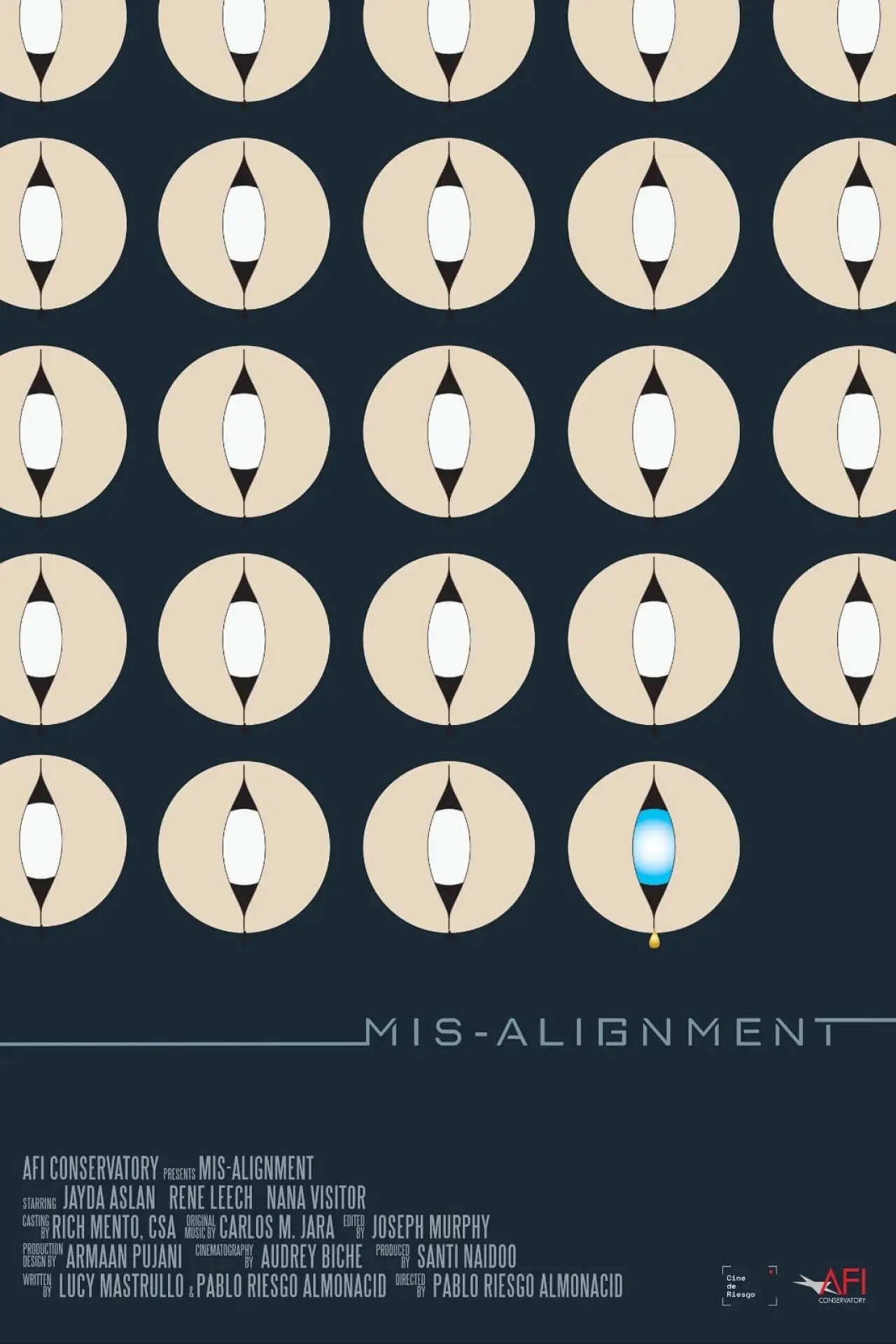 Plakat filmowy "Mis-Alignment"