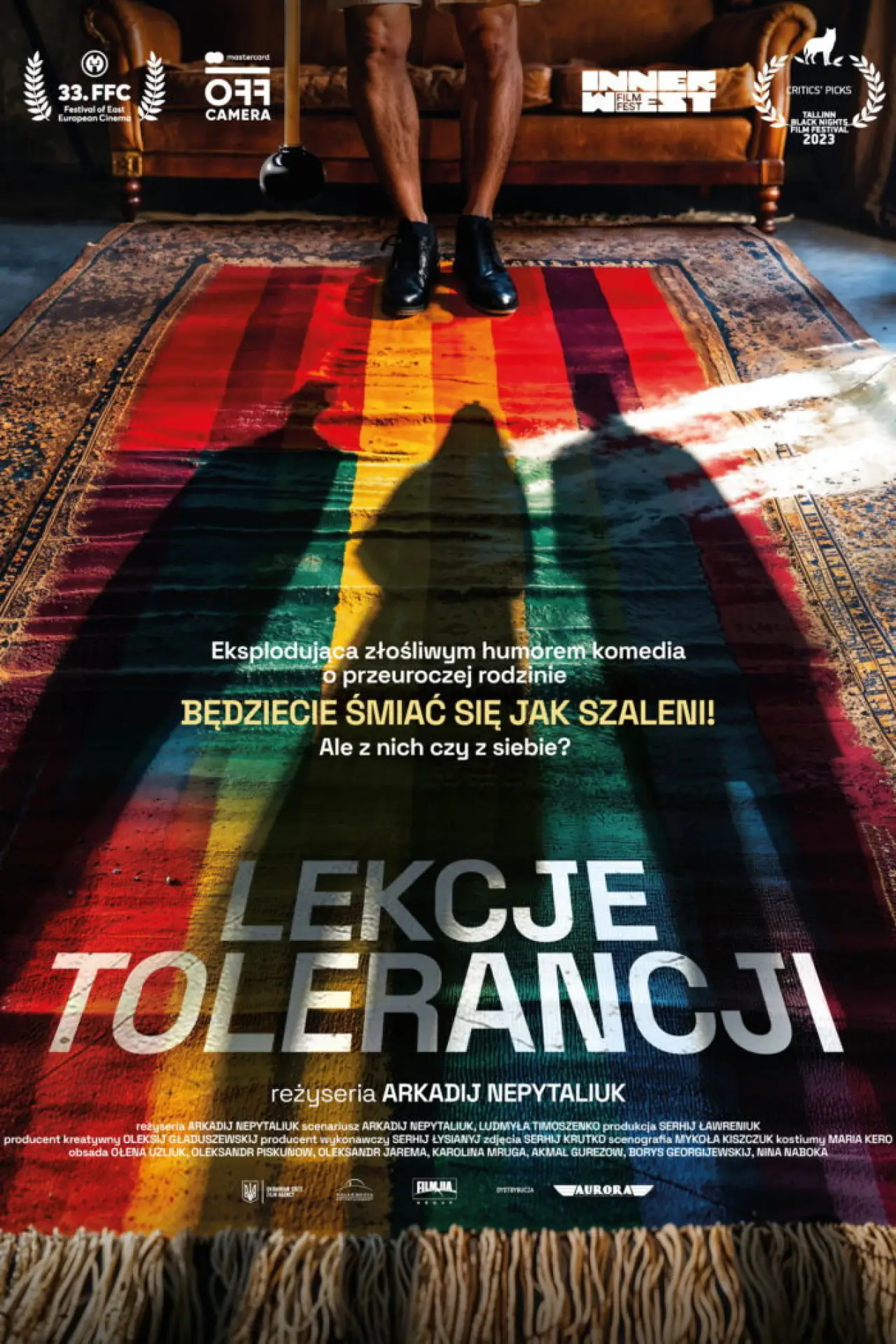 Plakat filmowy "Lekcje tolerancji"