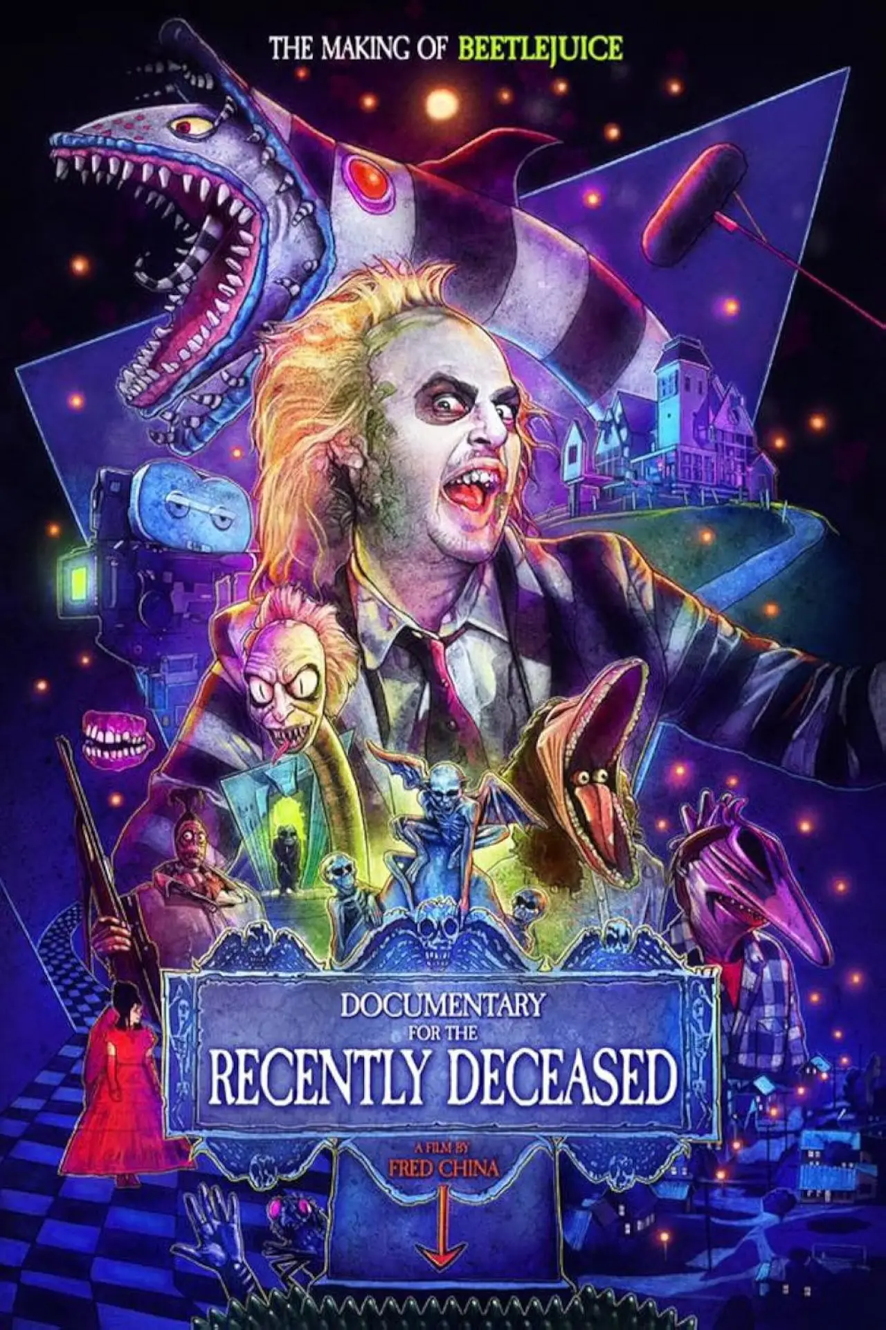 Plakat filmowy "Documentary for the Recently Deceased: The Making of Beetlejuice"