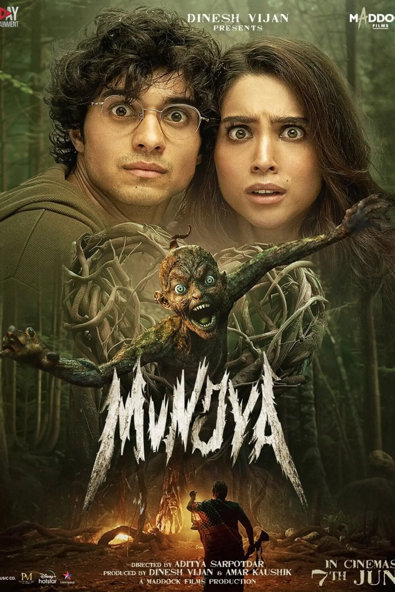 Plakat filmowy "मुंज्या"
