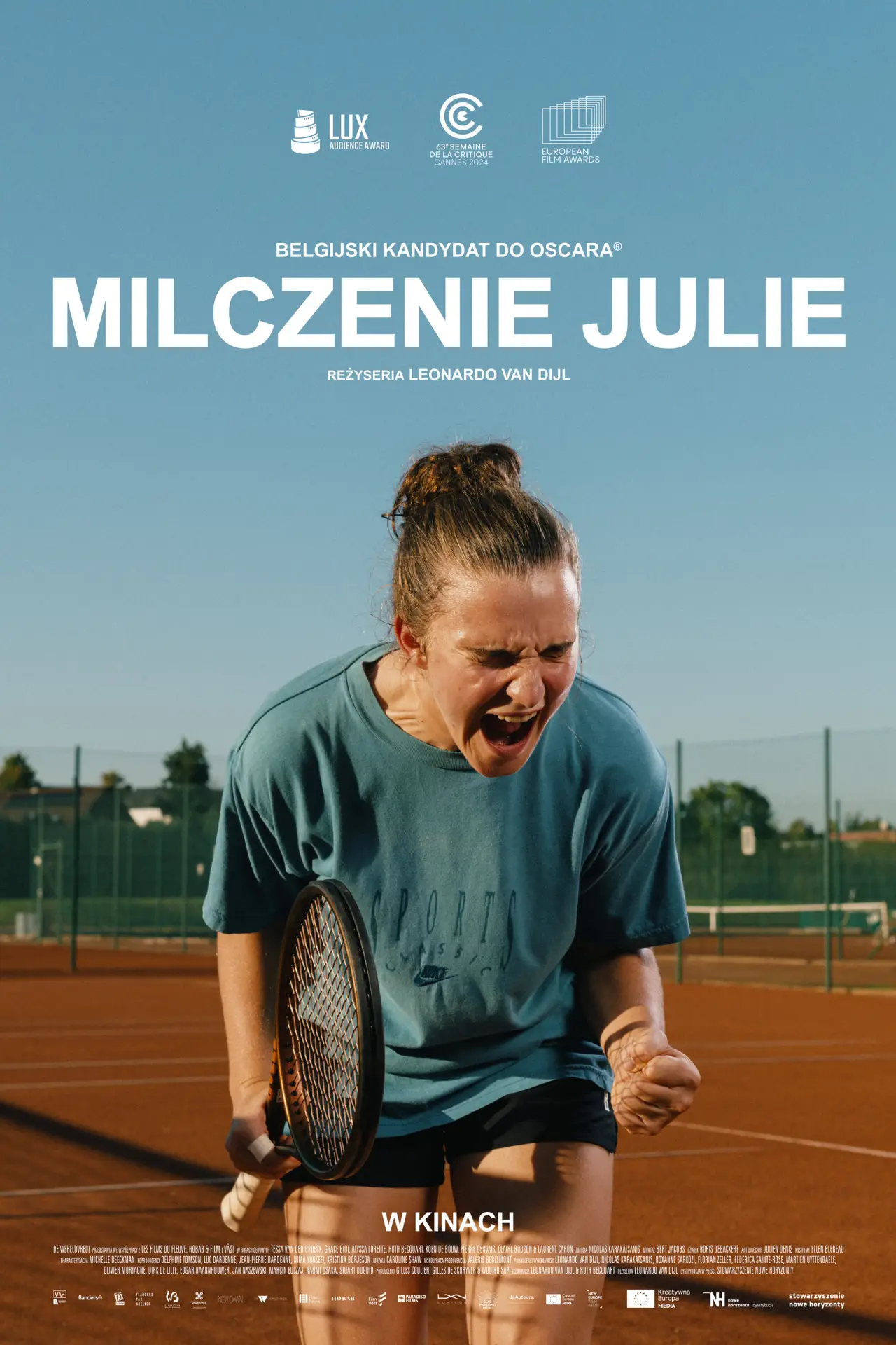 Plakat filmowy "Milczenie Julie"