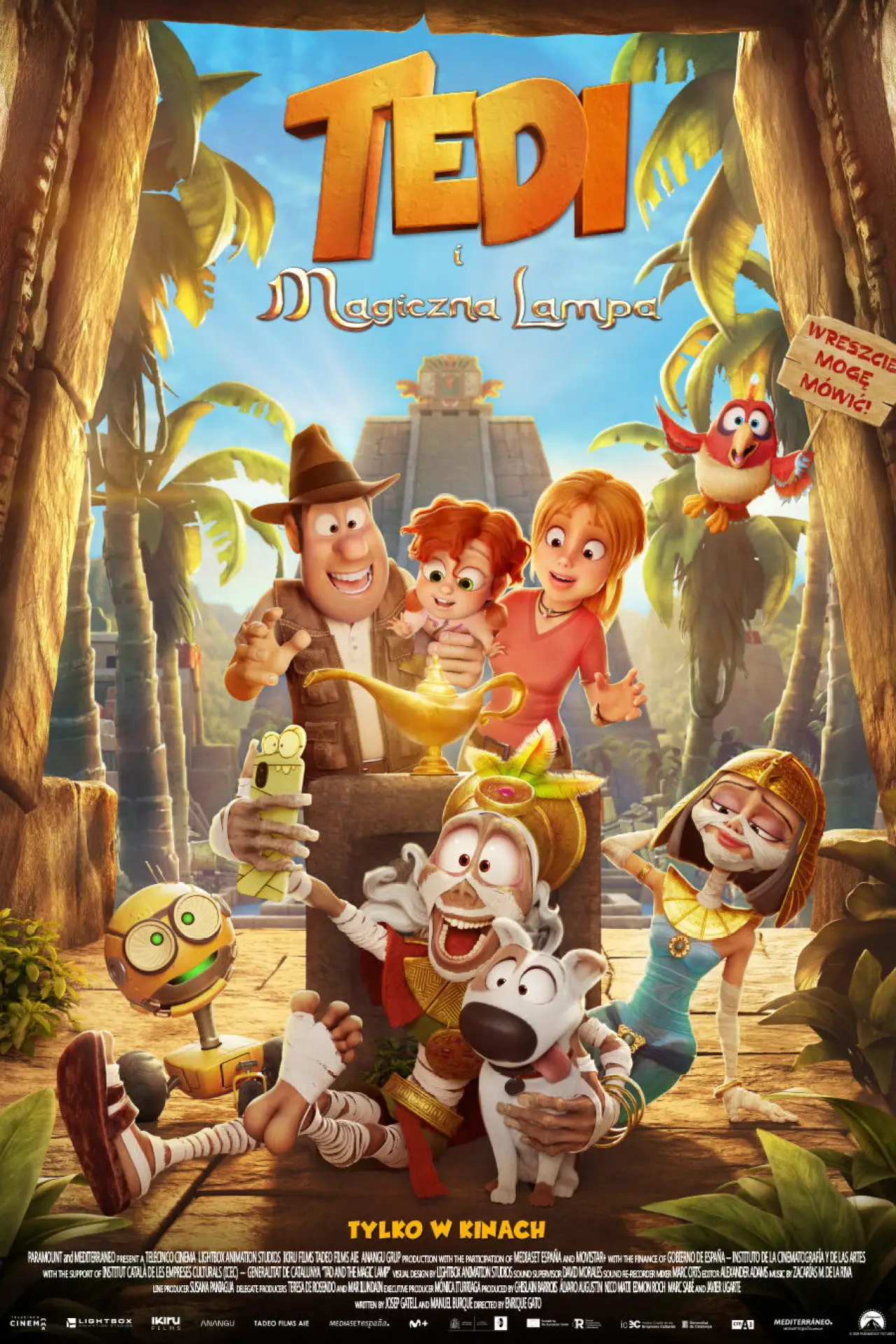 Plakat filmowy "Tadeo Jones y La Lámpara Maravillosa"