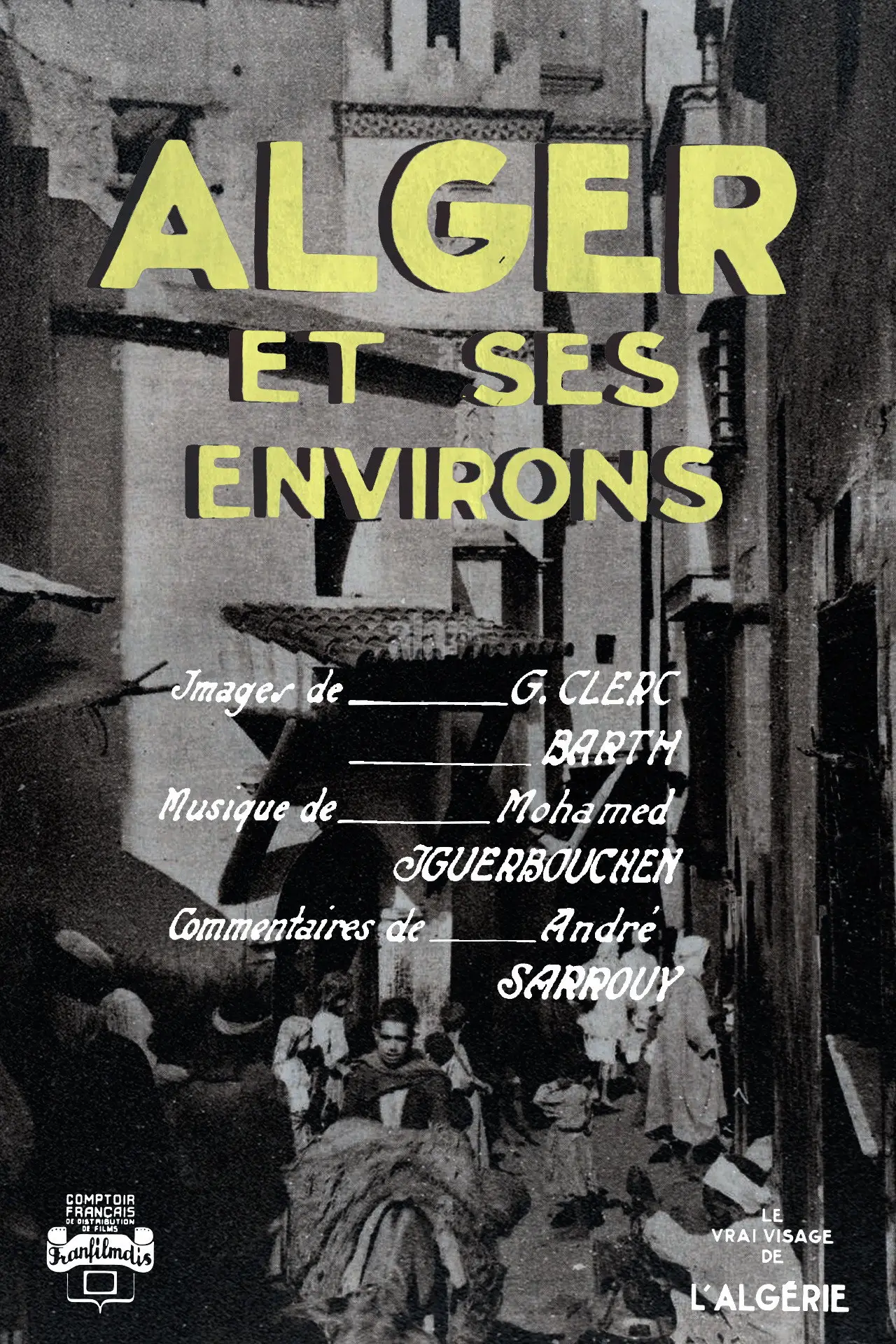 Plakat filmowy "Alger Et Ses Environs"
