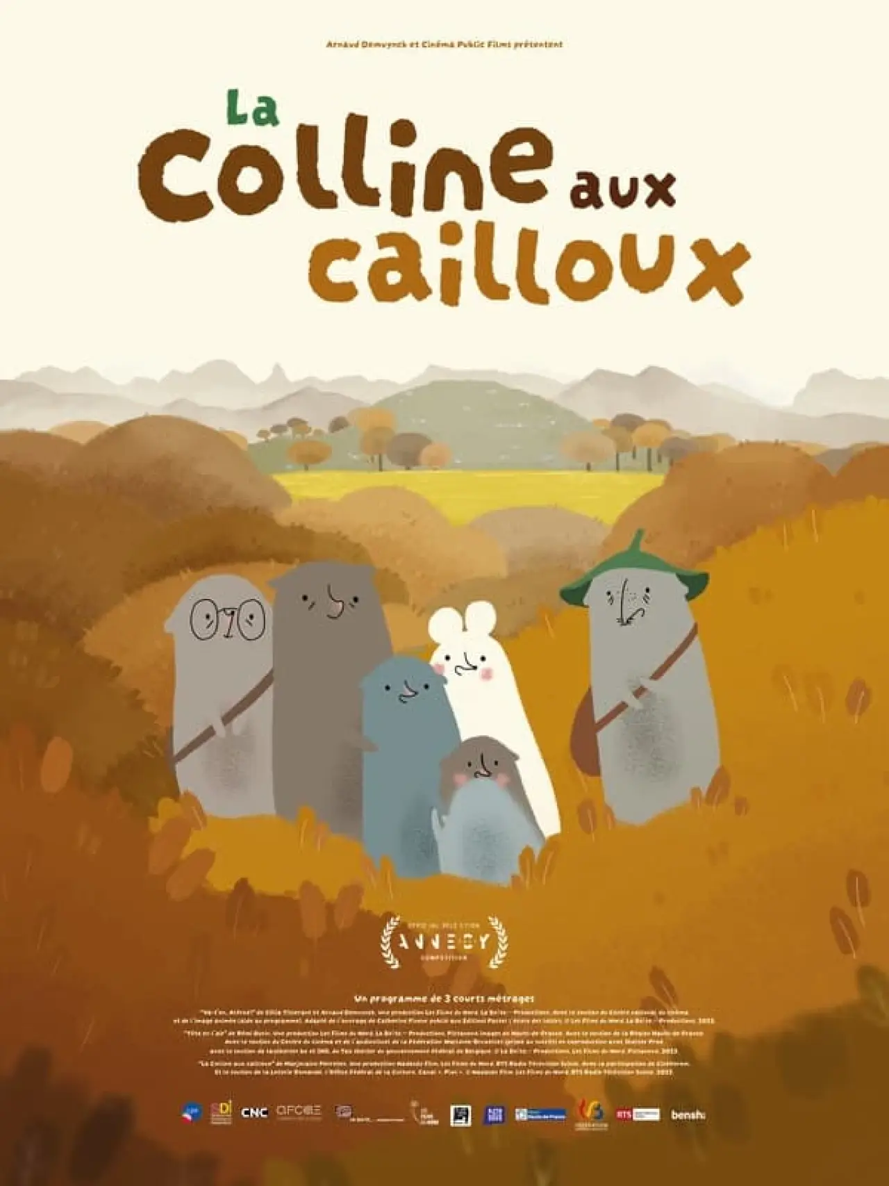 Plakat filmowy "La colline aux cailloux (Programme)"